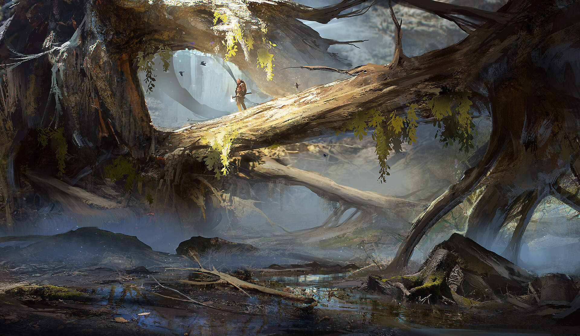 ArtStation - The Giant's Forest