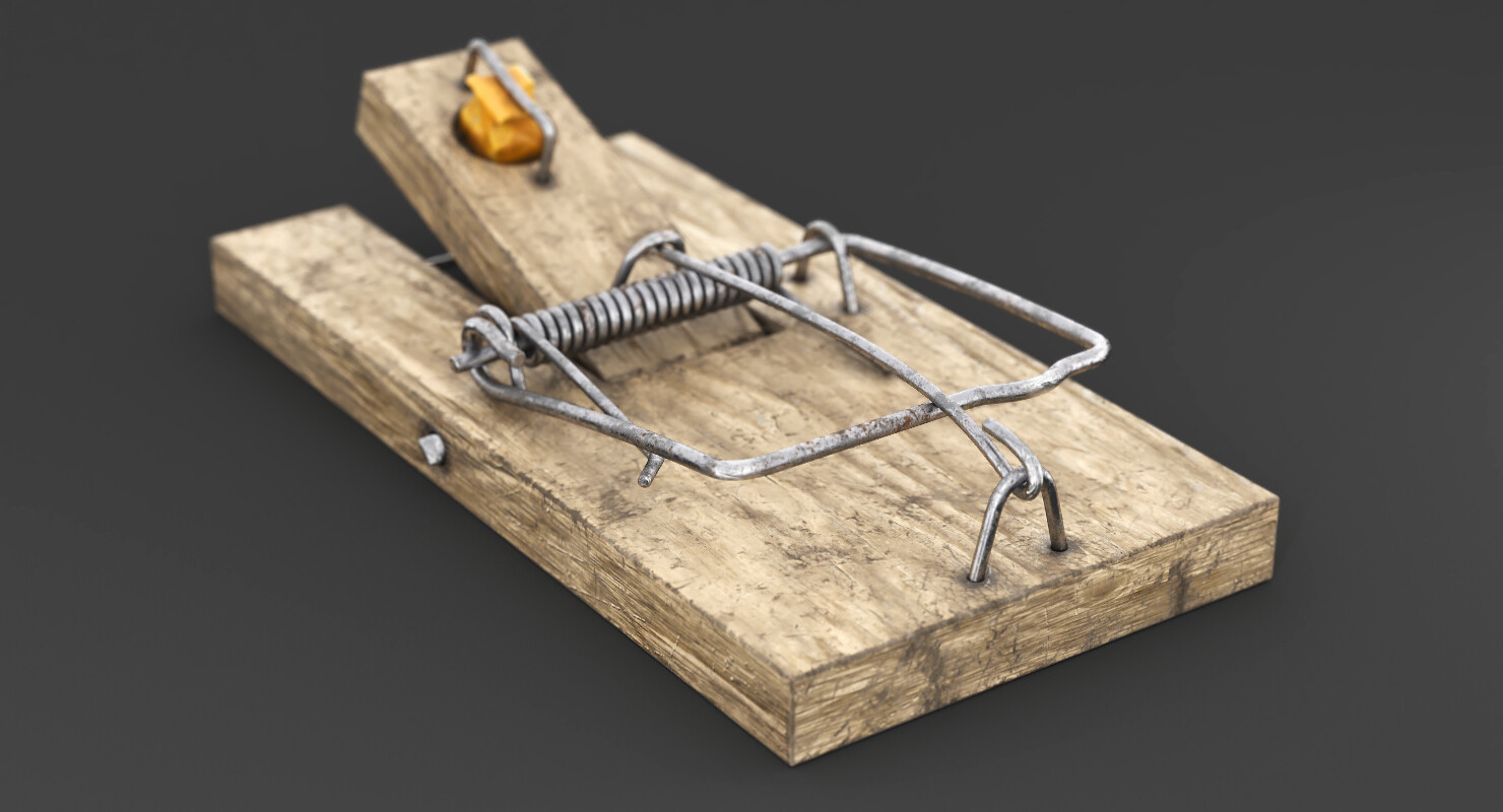 Artstation Mousetrap Stubborn 3d