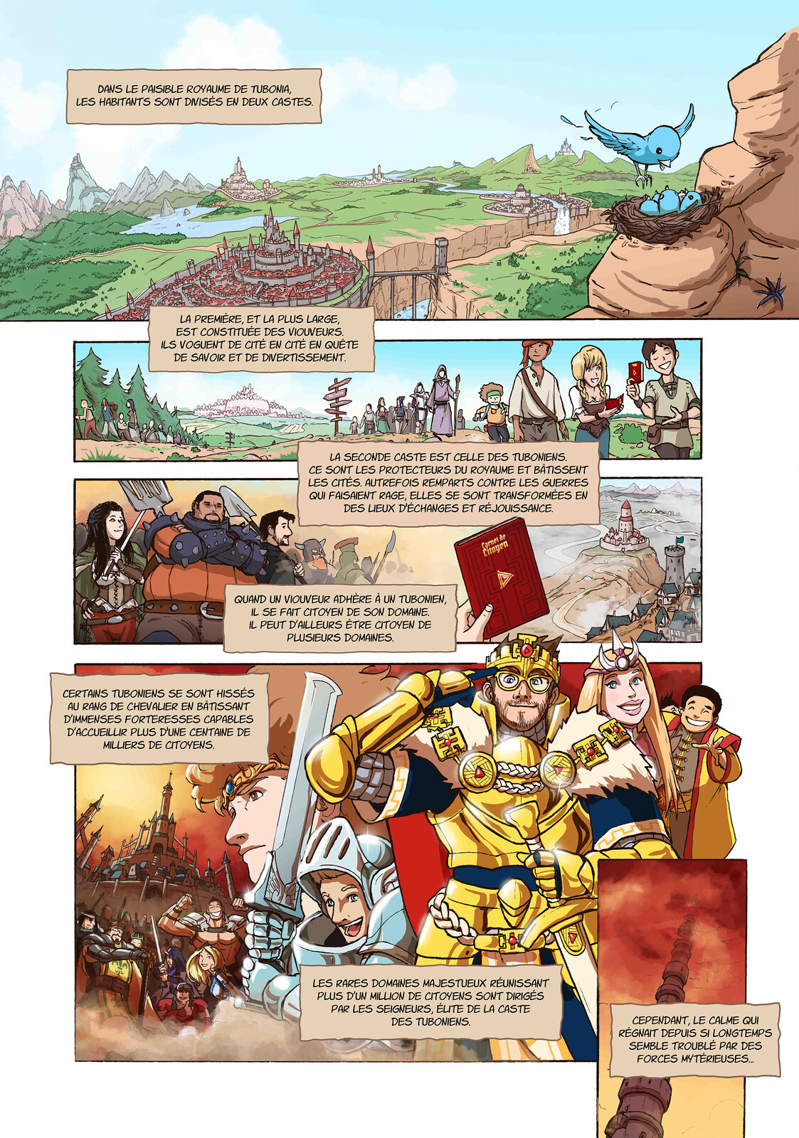Tubonia, Tome 1, Page 1.