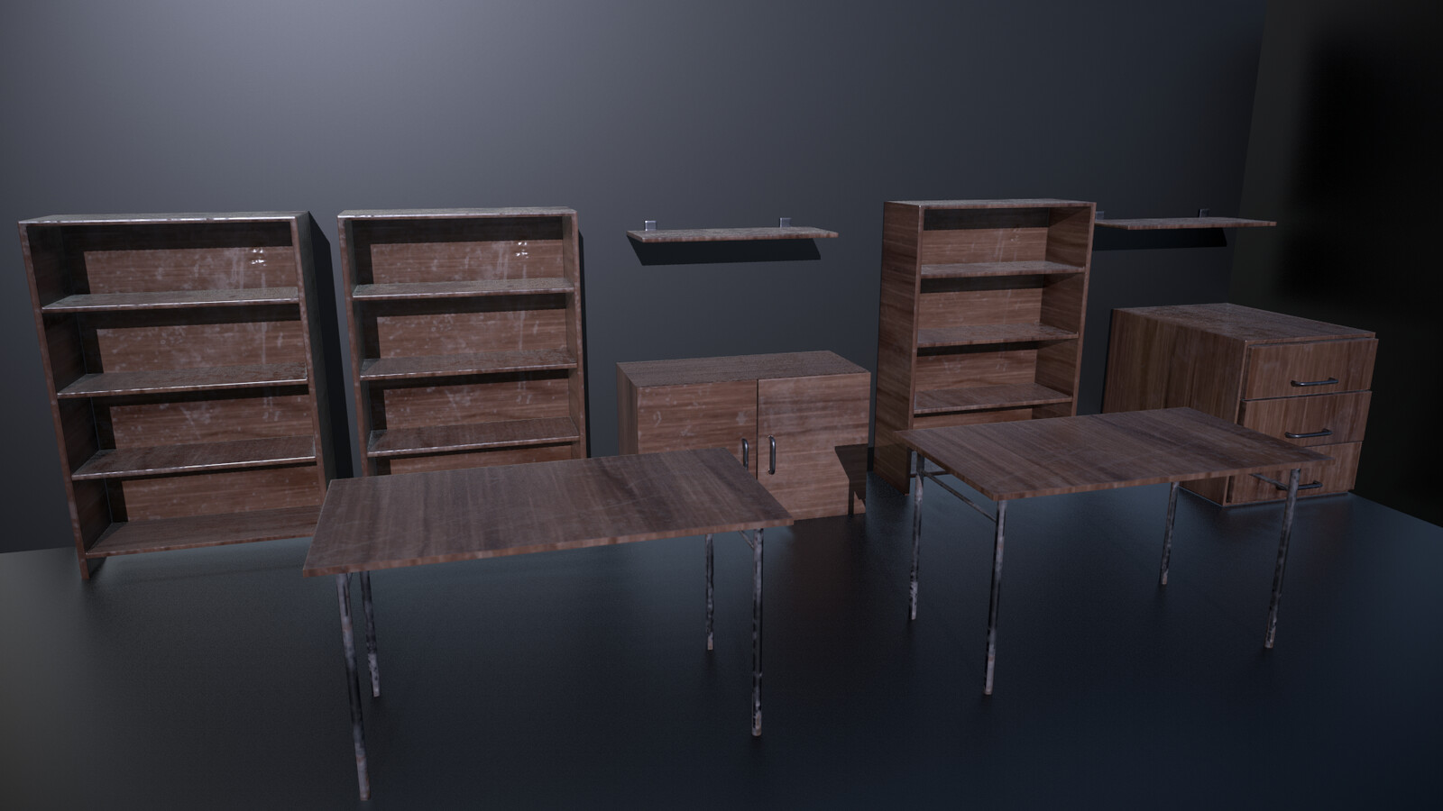Furniture - five different props
