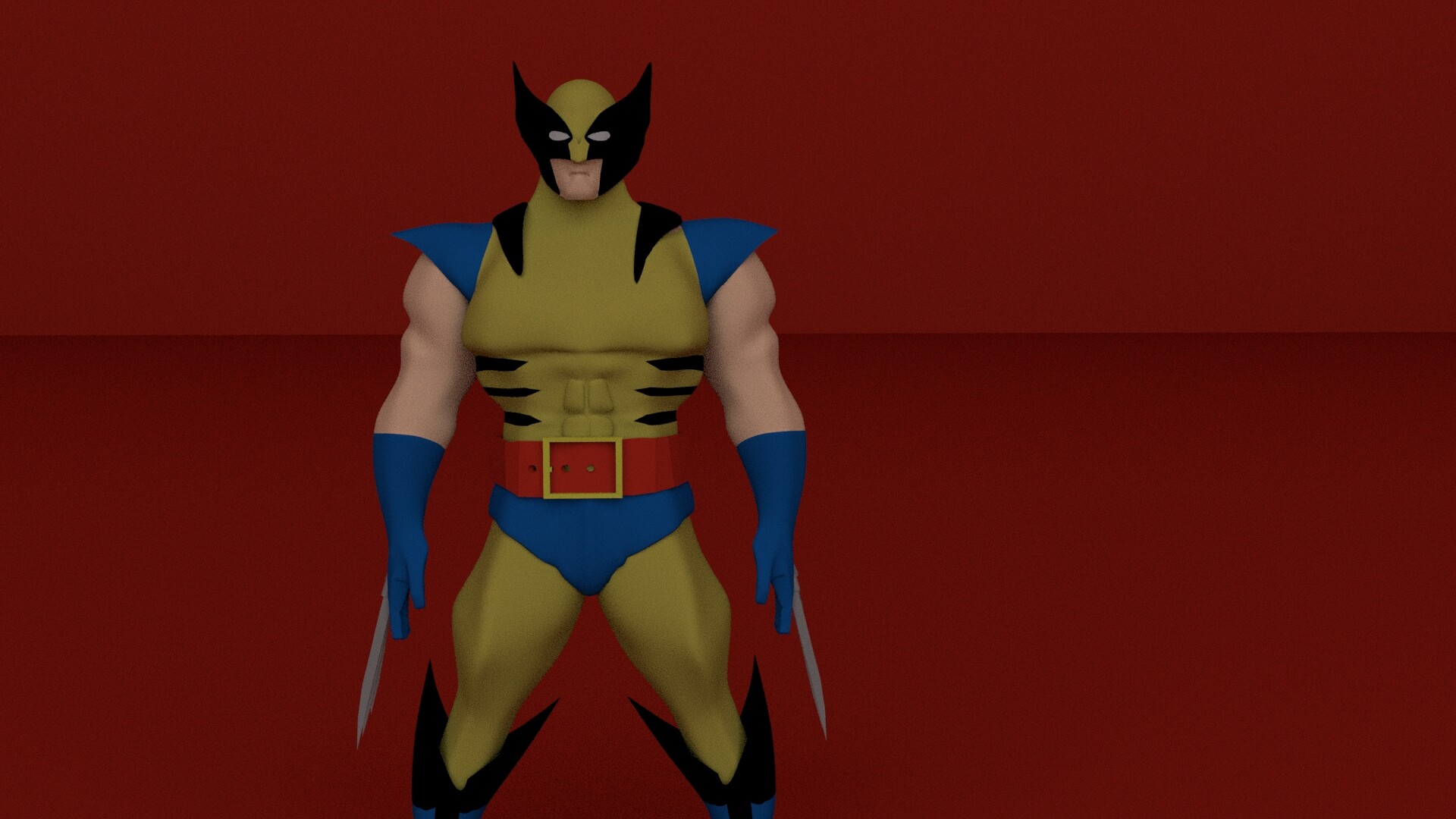 Artstation Wolverine 3d Model Aditya Desai