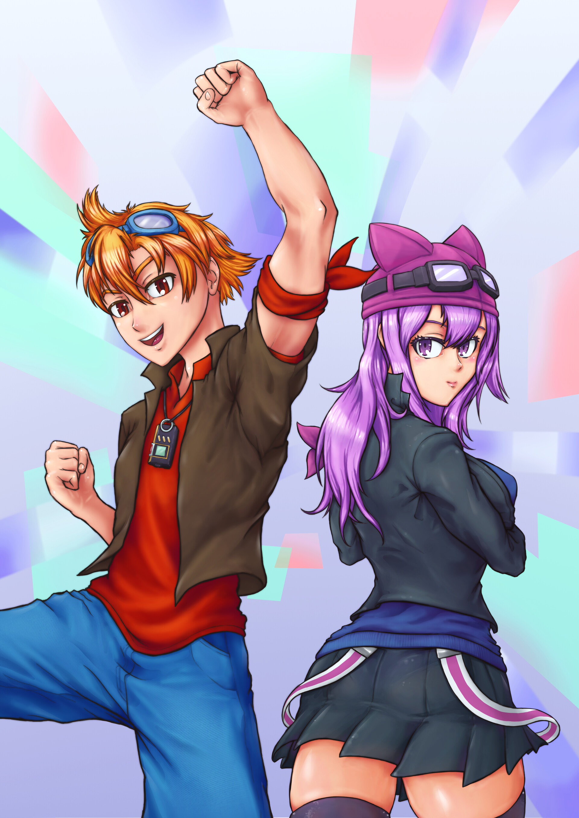 Artstation Digimon Dawn Dusk Dion Schreuder