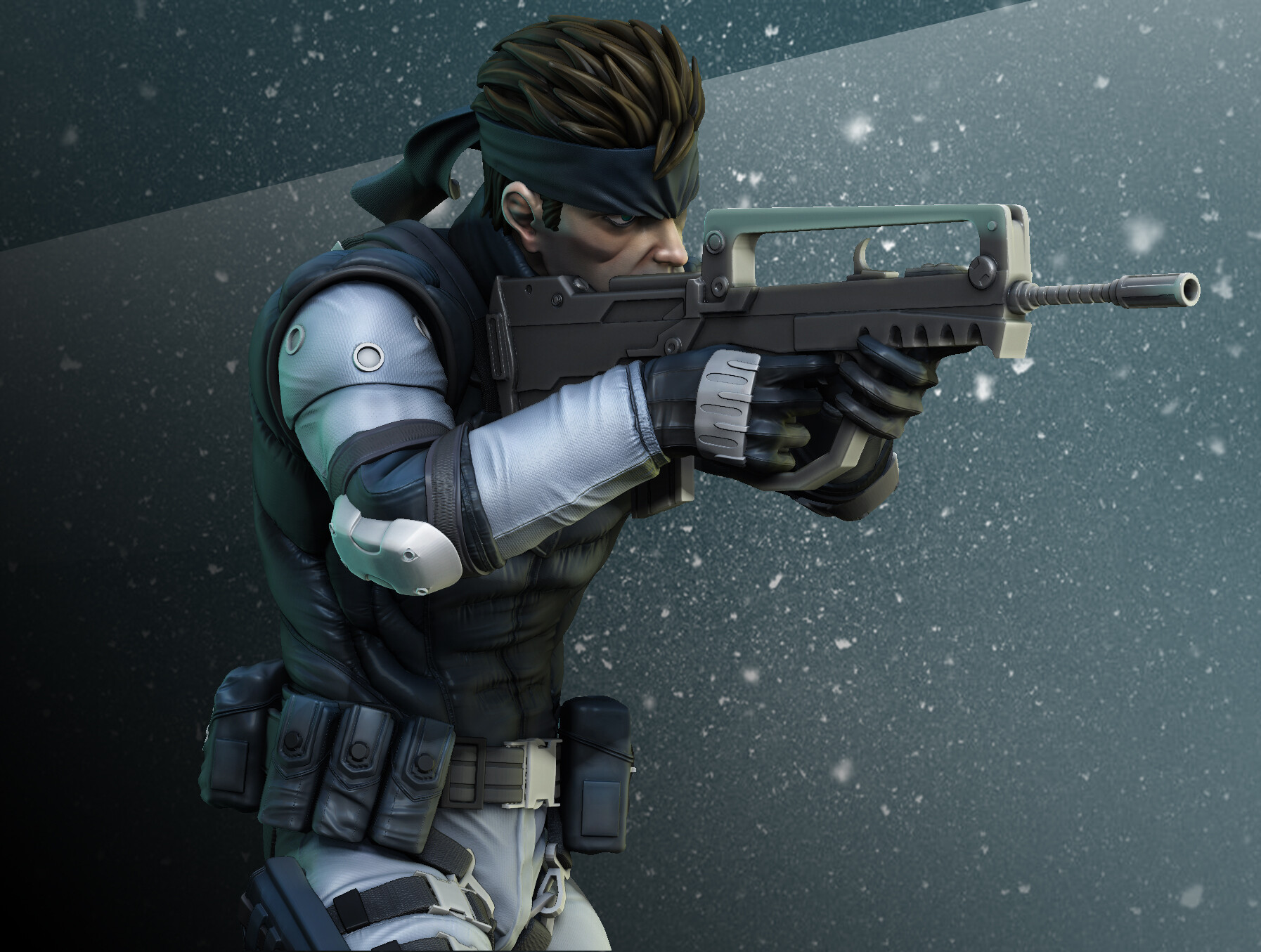 Solid Snake Metal Gear Solid 1 - Snake Poin