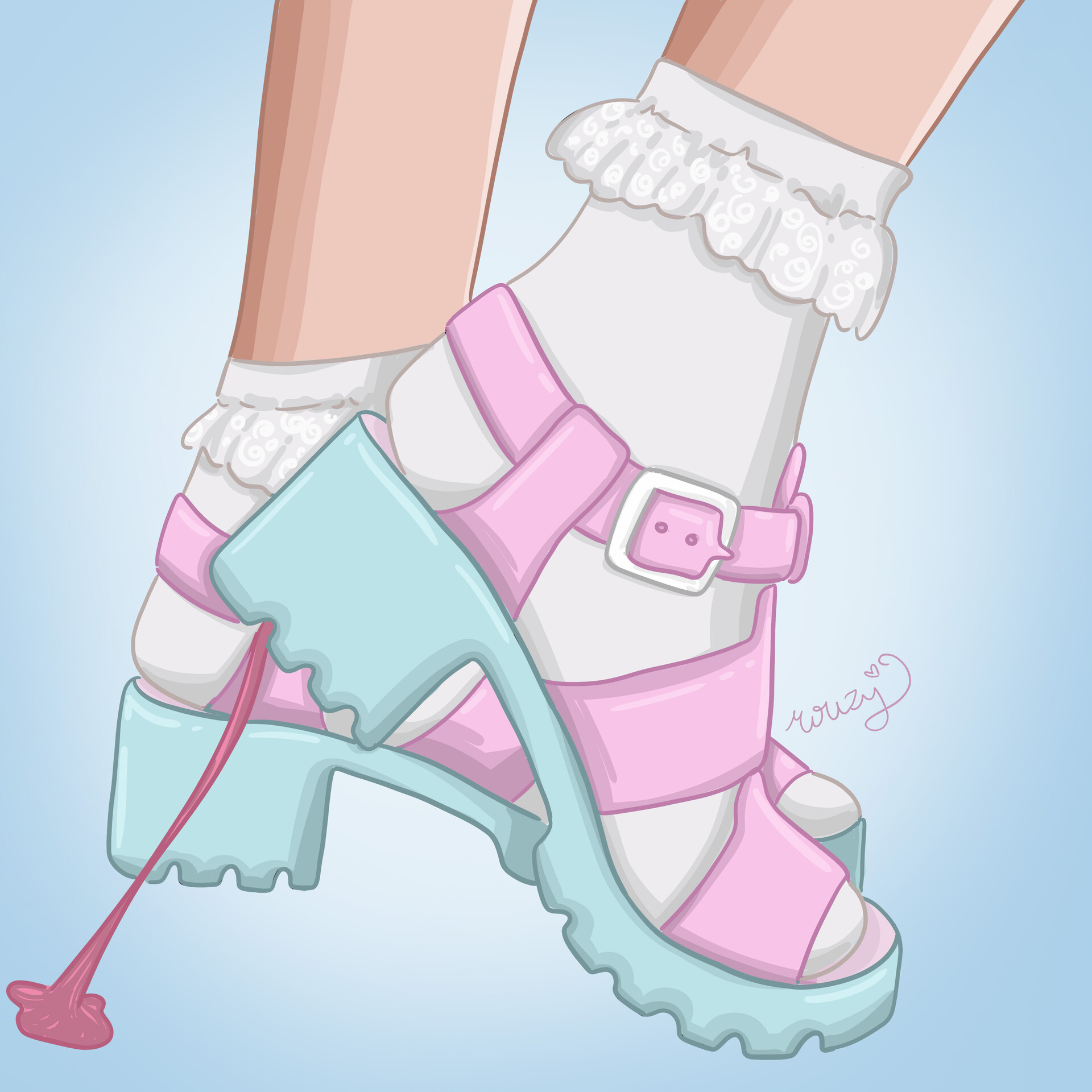ArtStation Pastel Shoes