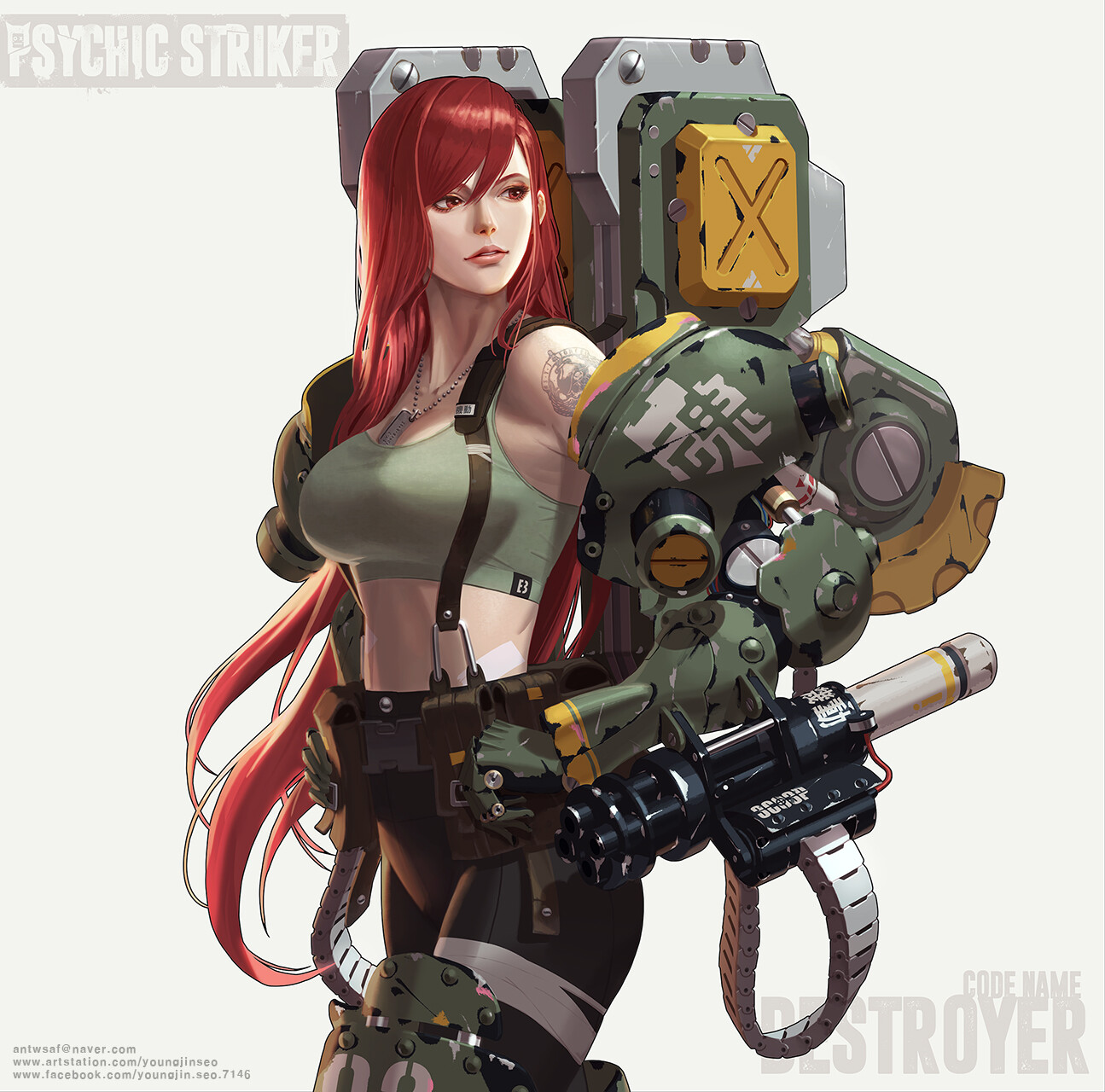 Youngjin Seo Project Psychic Striker Code Name Destroyer