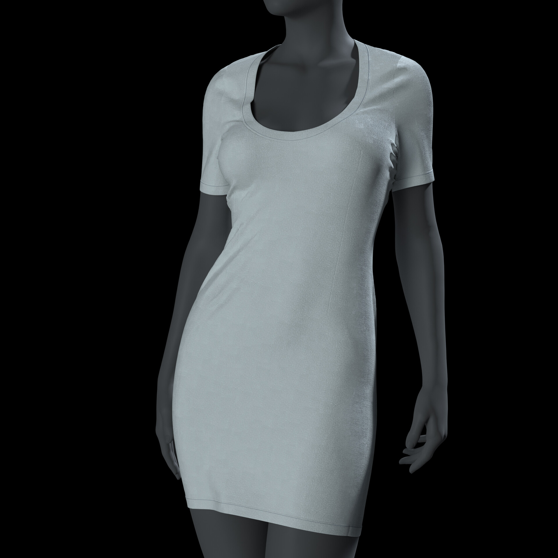 no shape dress
