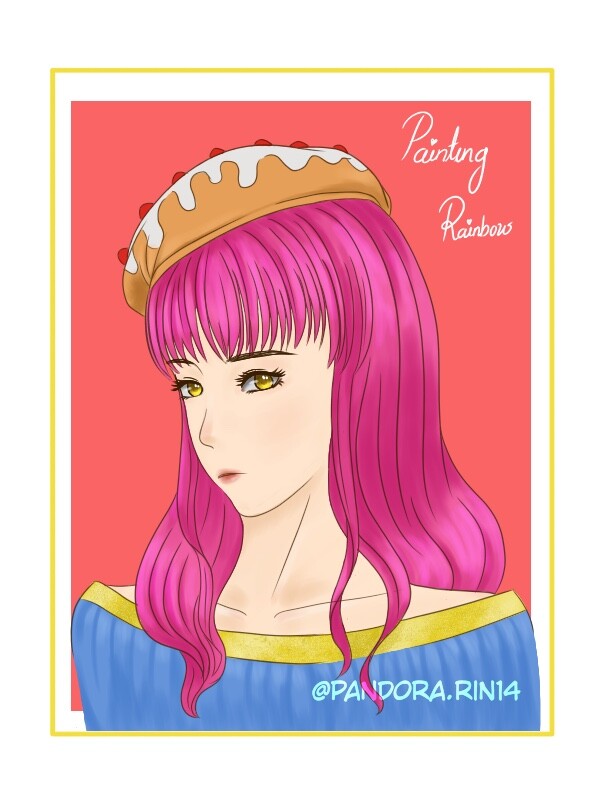 Peachi Rosa - Painting Rainbow