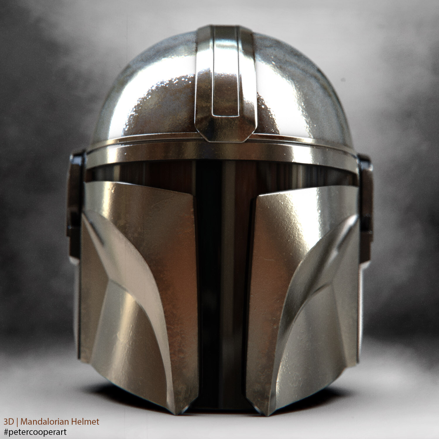 Artstation Mandalorian Helmet Prop For 3d Printing Peter Cooper