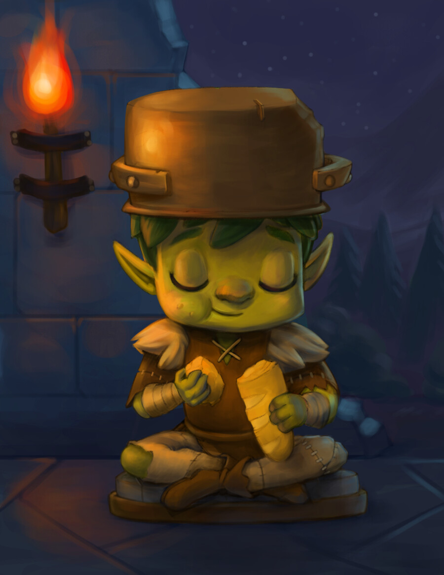 ArtStation Bread Goblin Concept