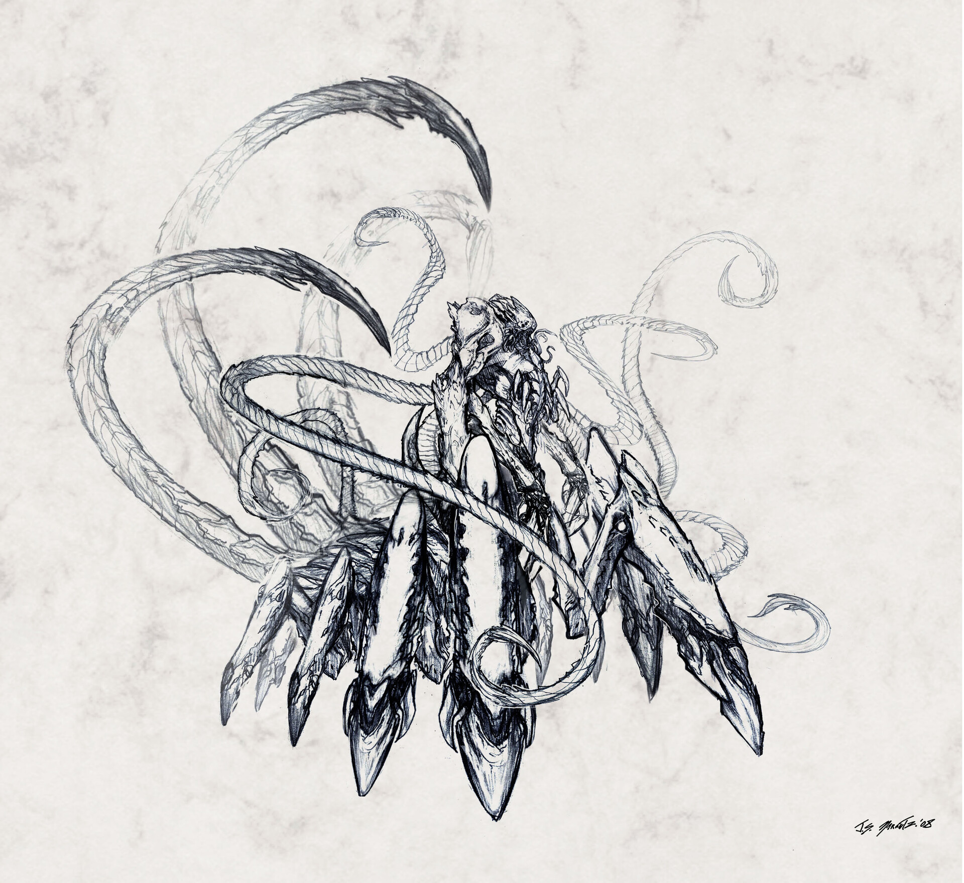 Clash Of the Titans: Kraken Design opt 1 by JeradSMarantz, Fantasy, 2D