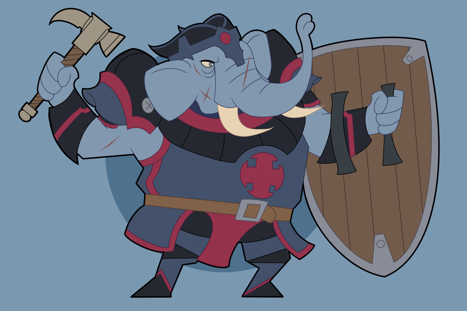Artstation The Phantasmic Phantasy D D Cartoon Campaign Devin Durocher A paladin is a heavenly warrior, bound by a pledge to serve their god and drawing quality from the conviction with which they talk. the phantasmic phantasy d d cartoon