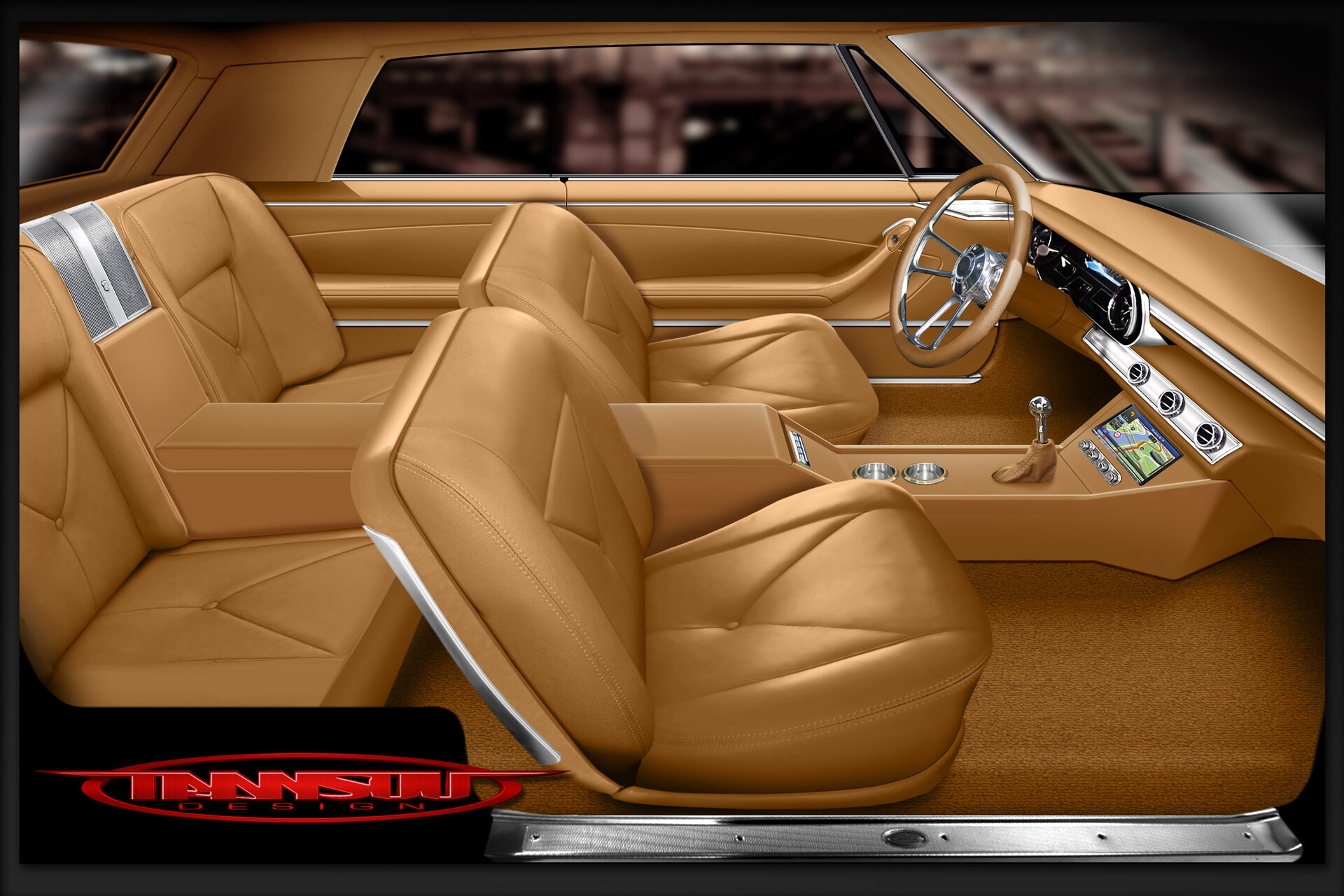 Custom g body shop interior