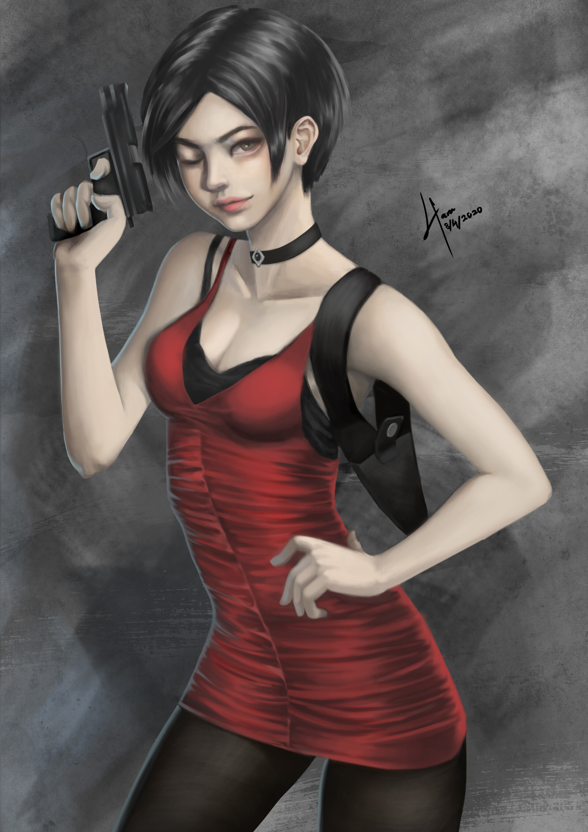 ArtStation - Ada Wong (Resident Evil 2 REmake)