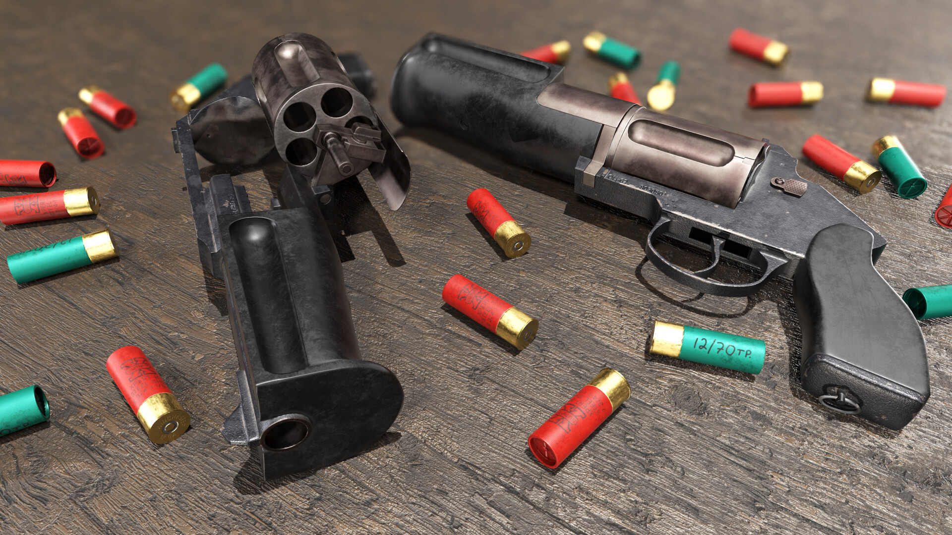 Revolver 12 Gauge