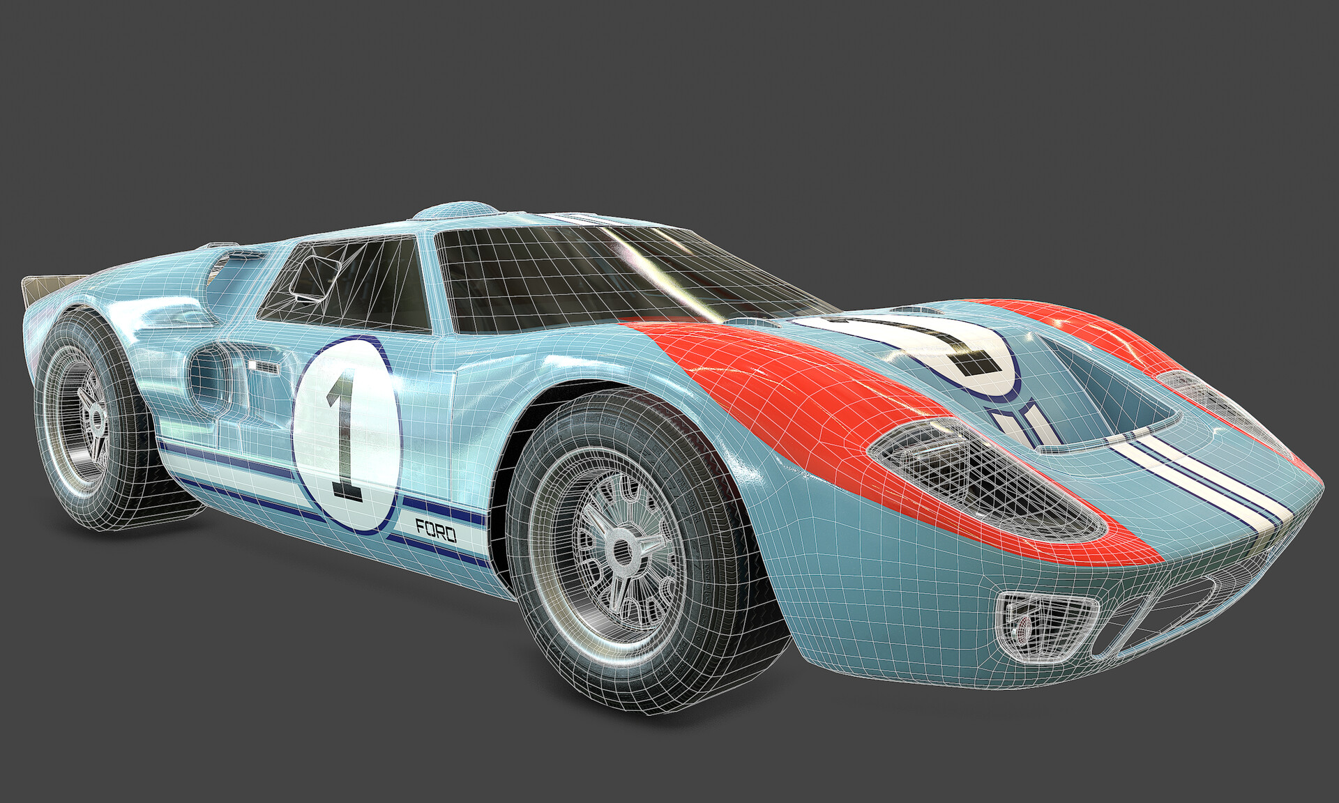 Форд 3д модель. Ford gt40 3d Max. Как выглядит gt40 3d.