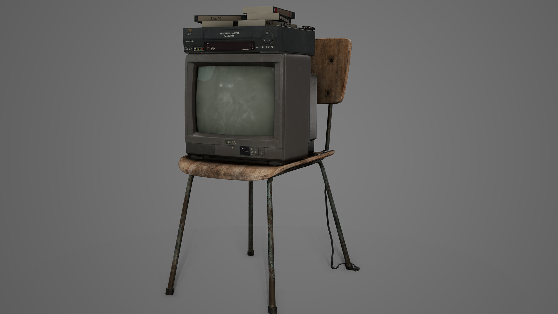 【激レア】90s ビンテージ　テレタピーズBOX 4体セット　コンプリート We got our hands on a stash of brand new, dead stock CRT TVs