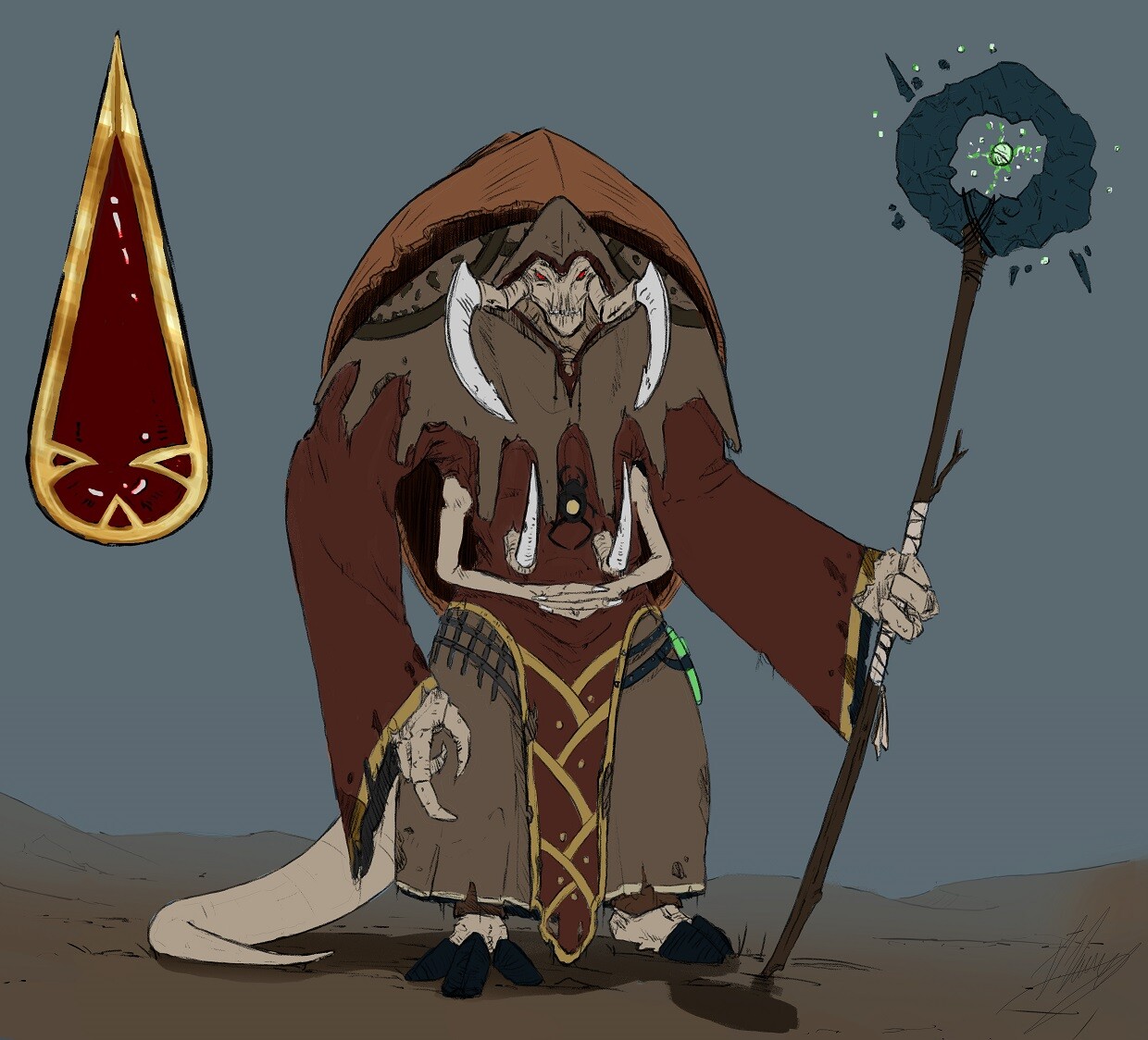 Rough colour mapping