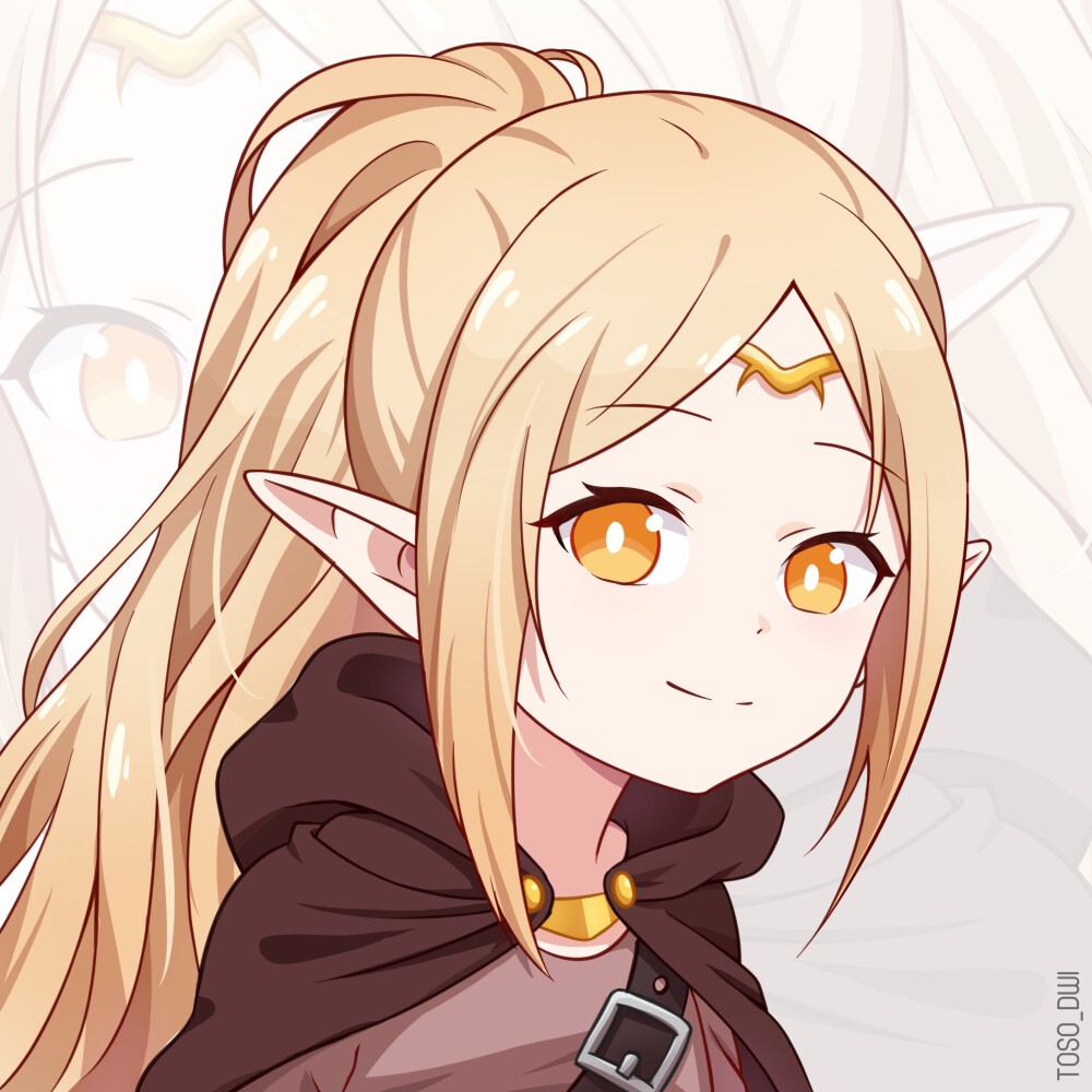 Artstation Elf Girl Toso Dwi I made a cute little anime elf with azaleas dolls, which you can make really cute characters on it! artstation elf girl toso dwi