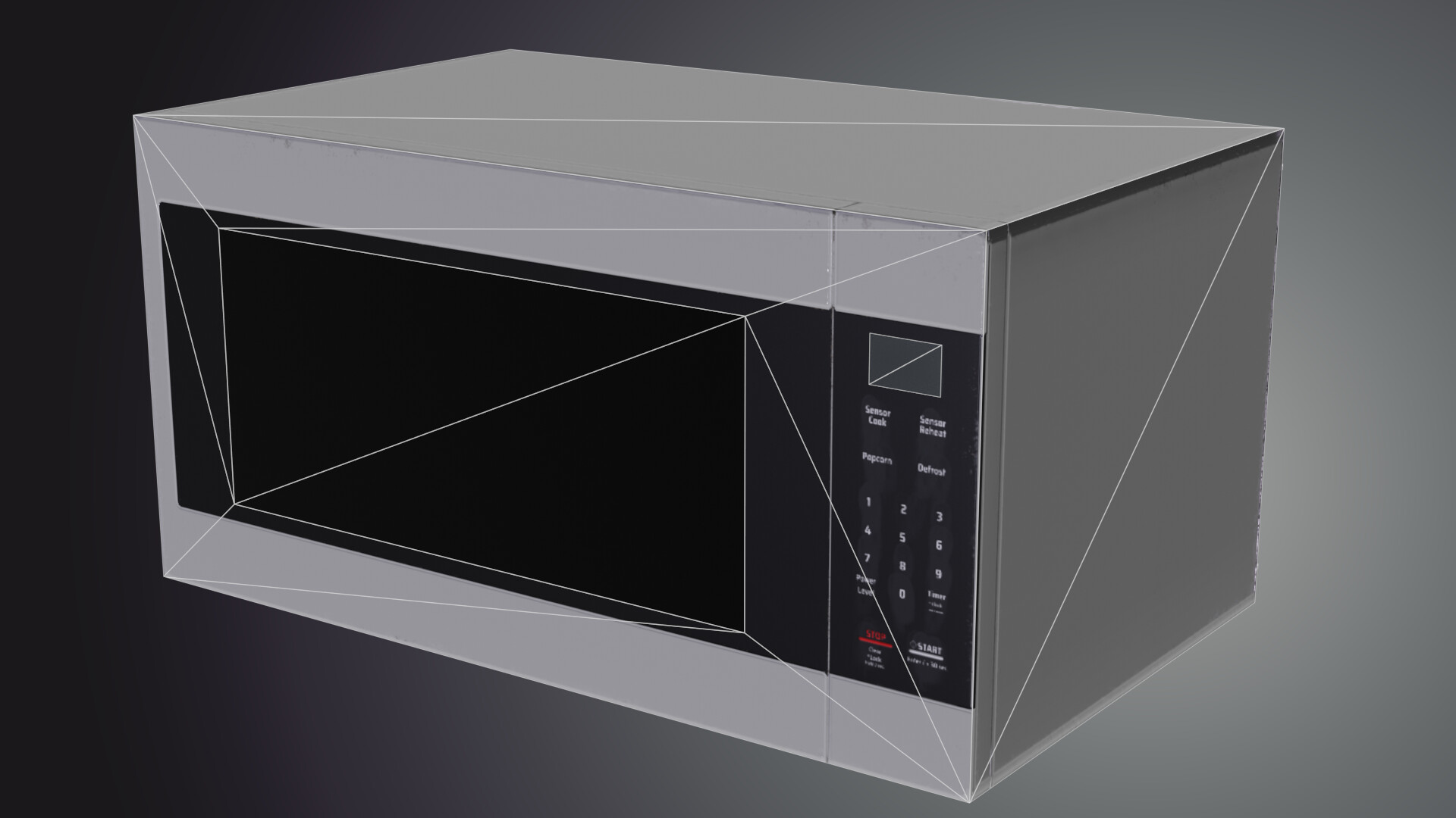 Reece McDonald Microwave Prop (Low Poly)
