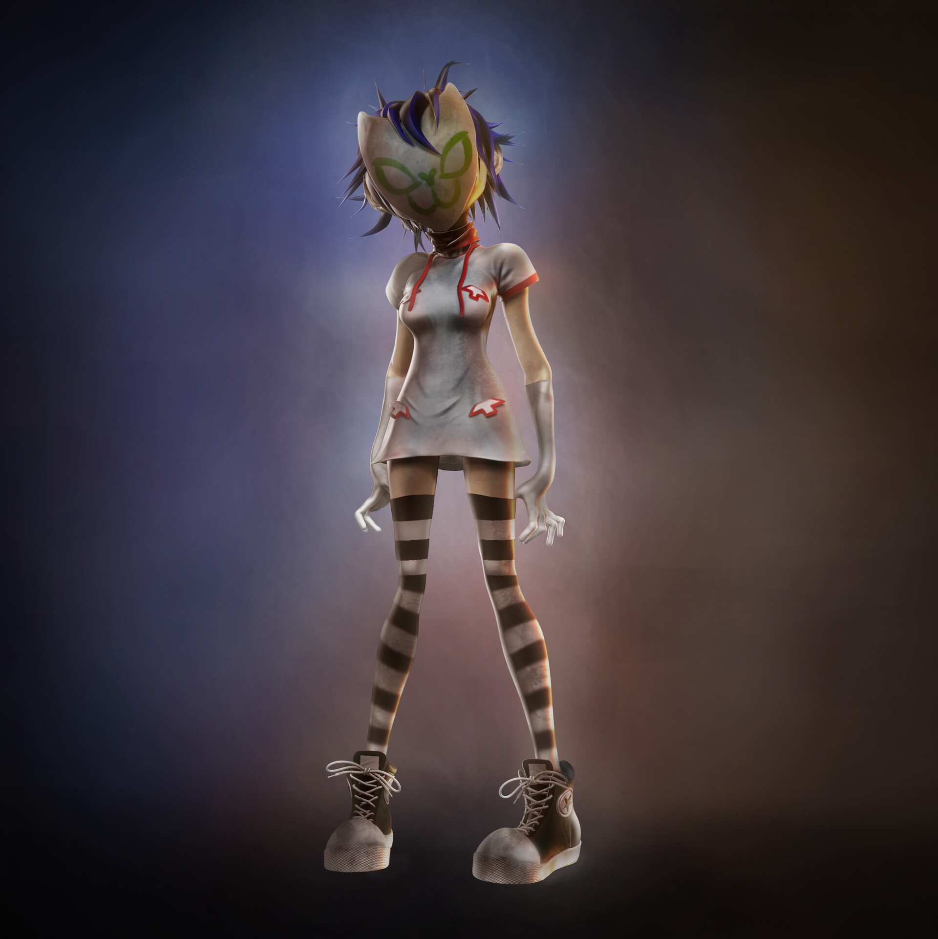 Artstation Gorillaz Noodle Phase 3 Alejandro Gomez 1 background 2 gorillaz phase 1: artstation gorillaz noodle phase 3