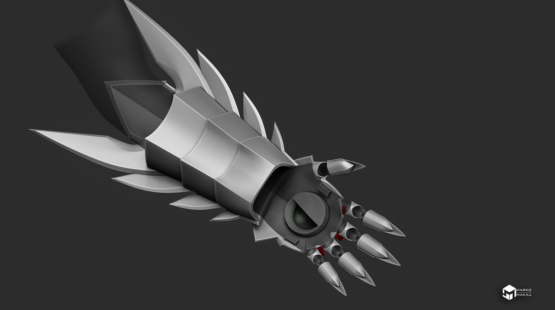 Artstation Boosted Gear Gauntlet Wearable 3d Print Marko Makaj