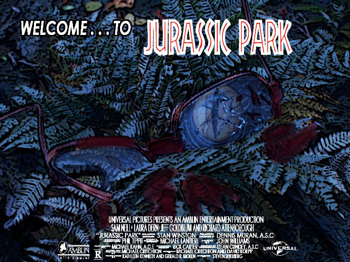 jurassic park poster 1993