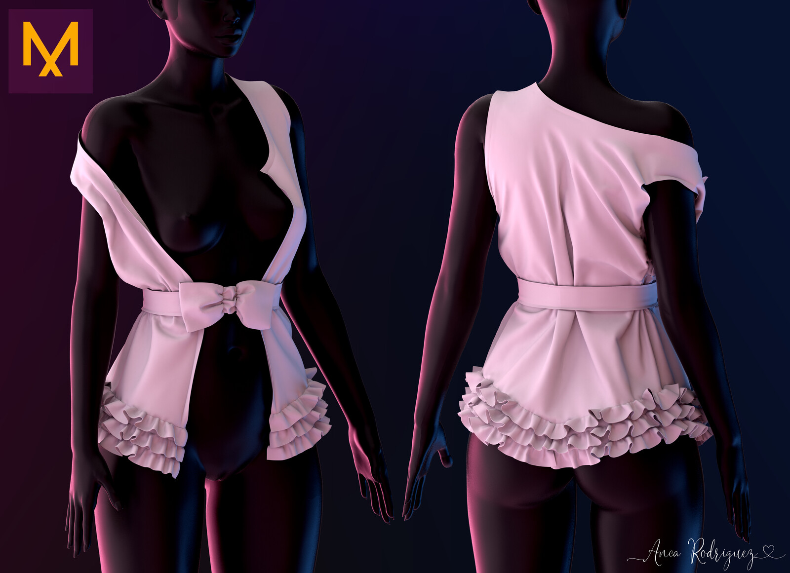 Ruffle Jacket