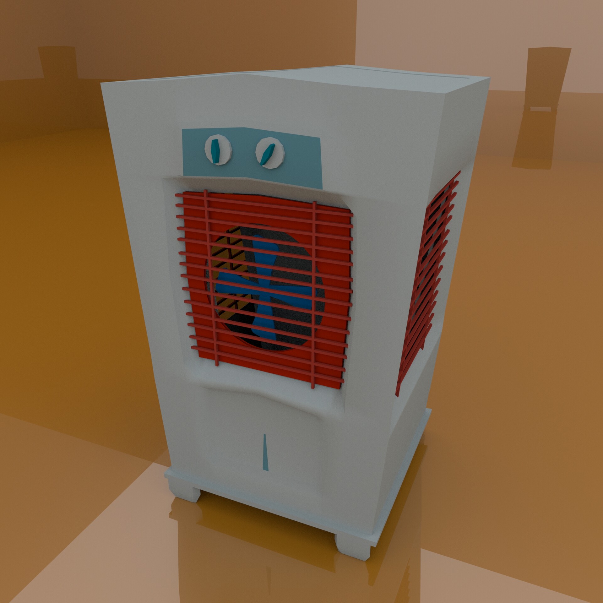 ArtStation - Air Cooler Model & Animation