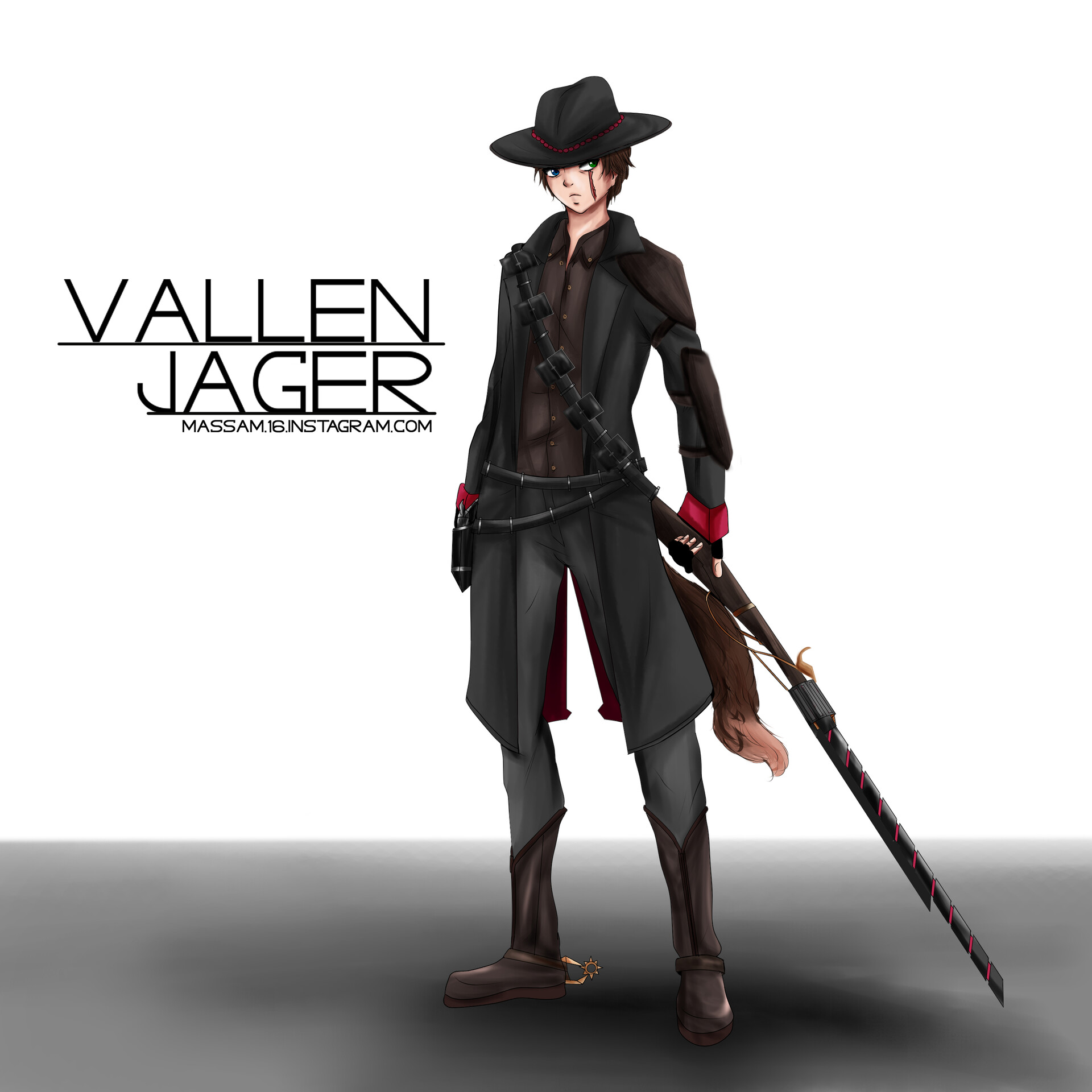 Artstation Rwby Oc Commission