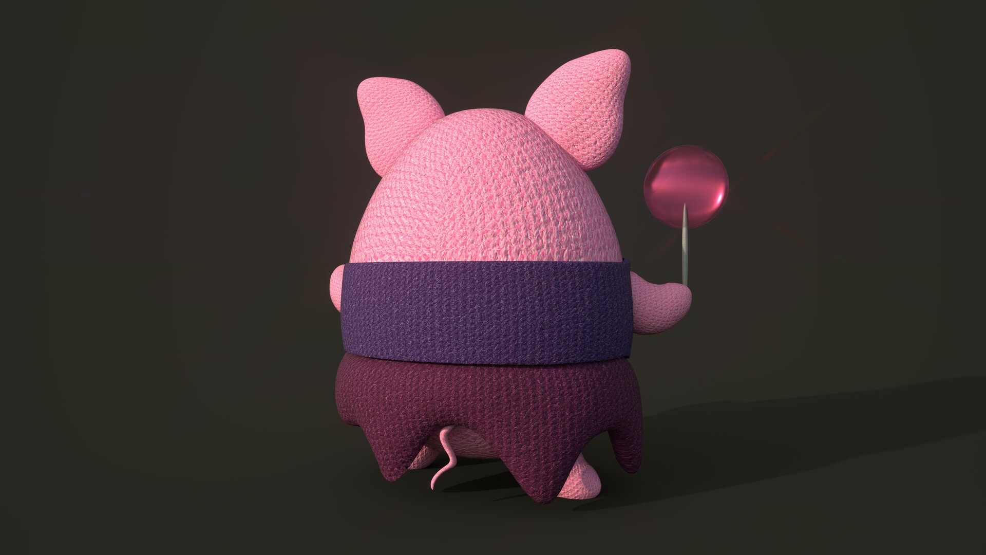 spider pig plush