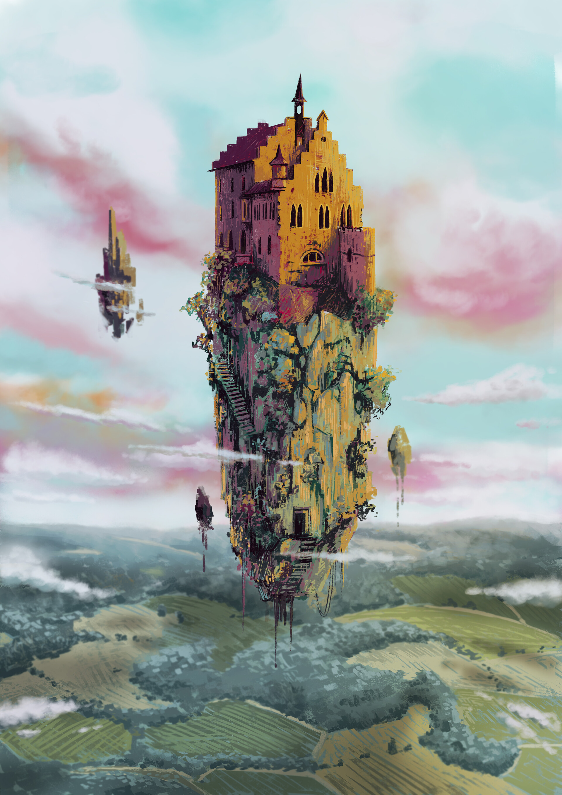 ArtStation Castle in the Sky