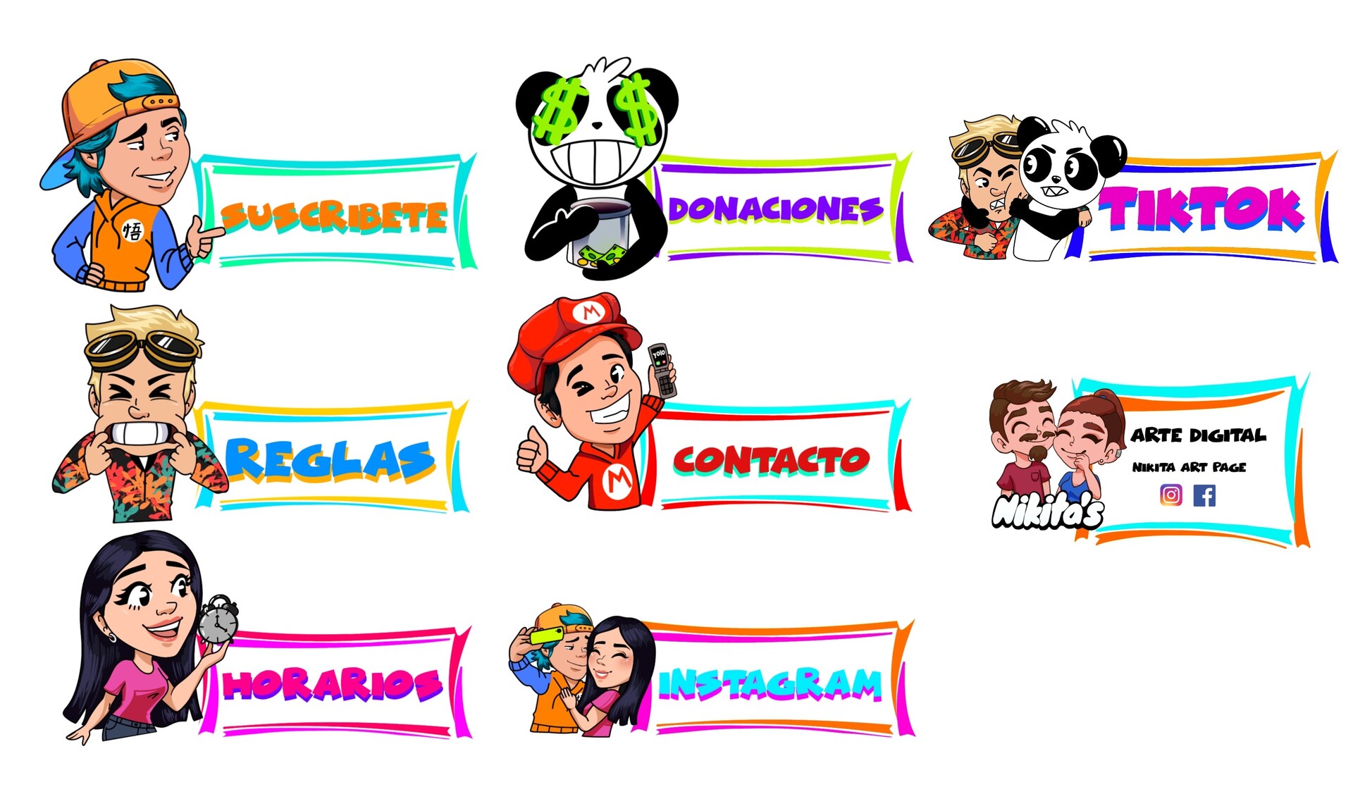 Artstation Paneles De Twitch Yolo Aventuras Nicole Davila Yender contreras hace 2 horas. twitch yolo aventuras nicole davila