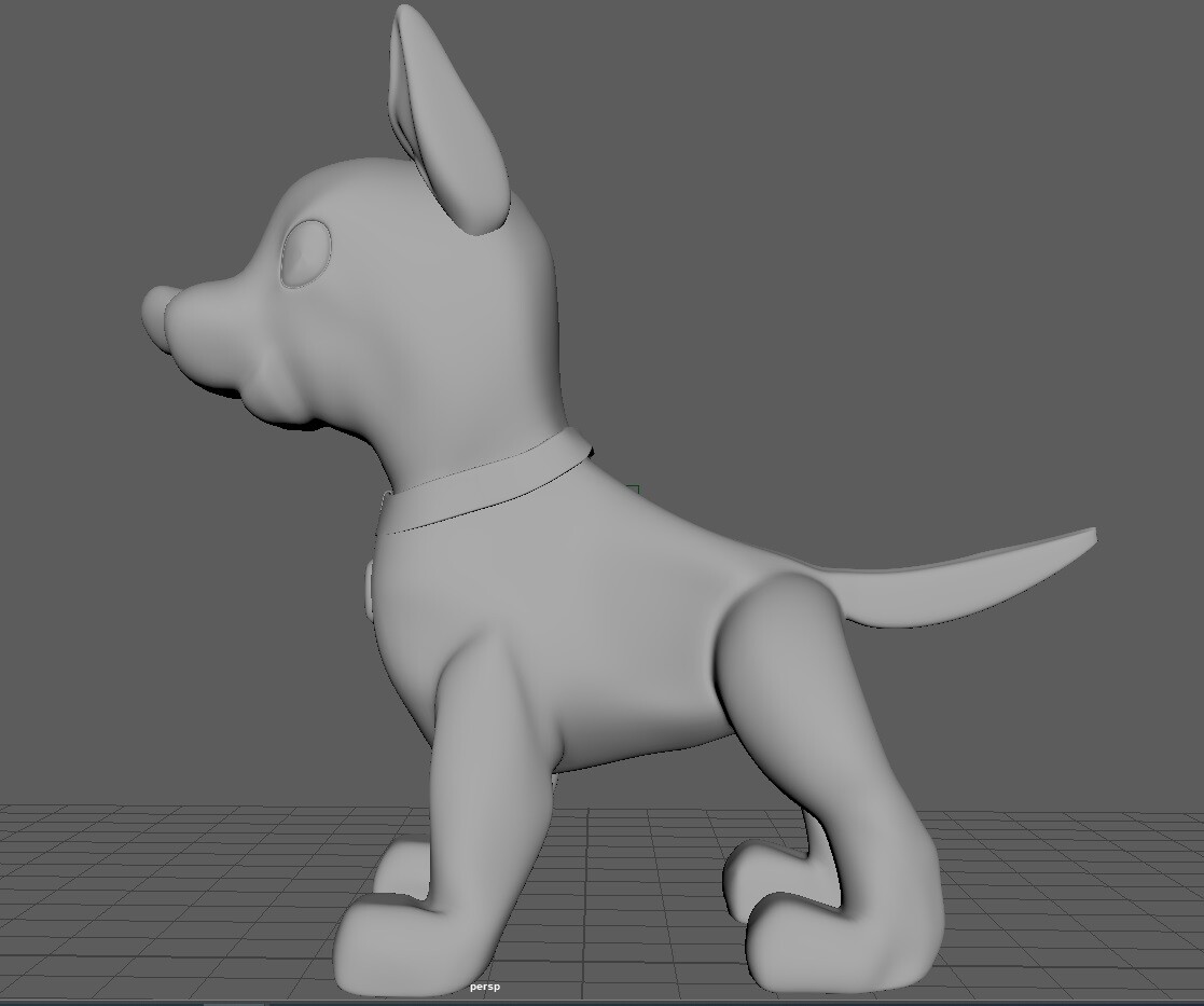 ArtStation - Dog 3D Model