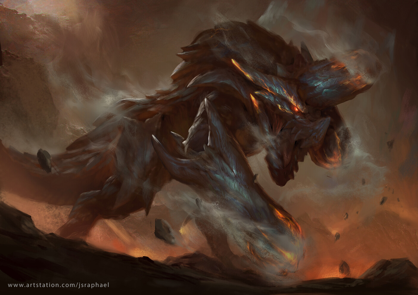 Artstation Hell Brawler Joshua Raphael