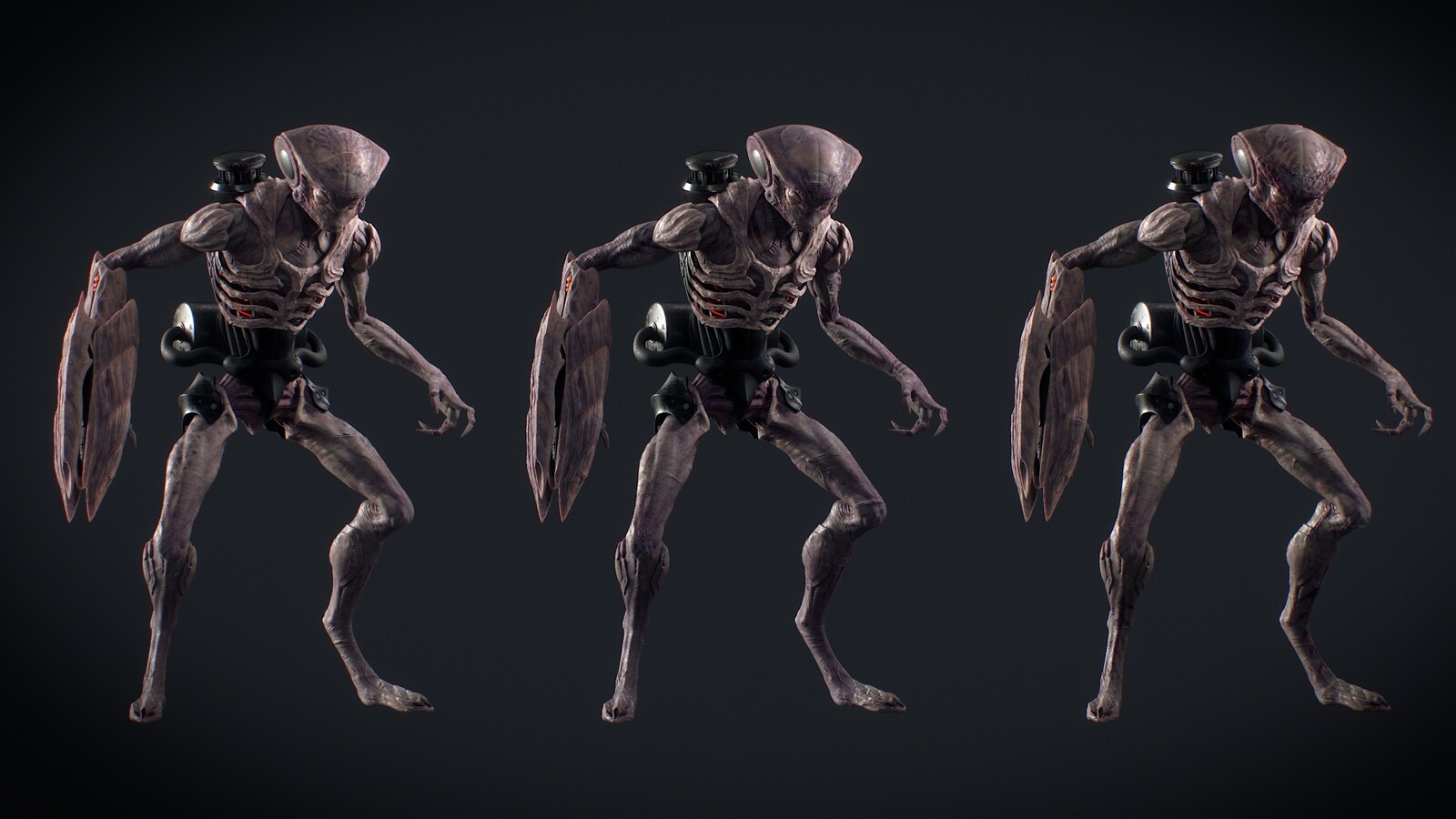 Character Creature Loodev
model by artstation.com/khempavee