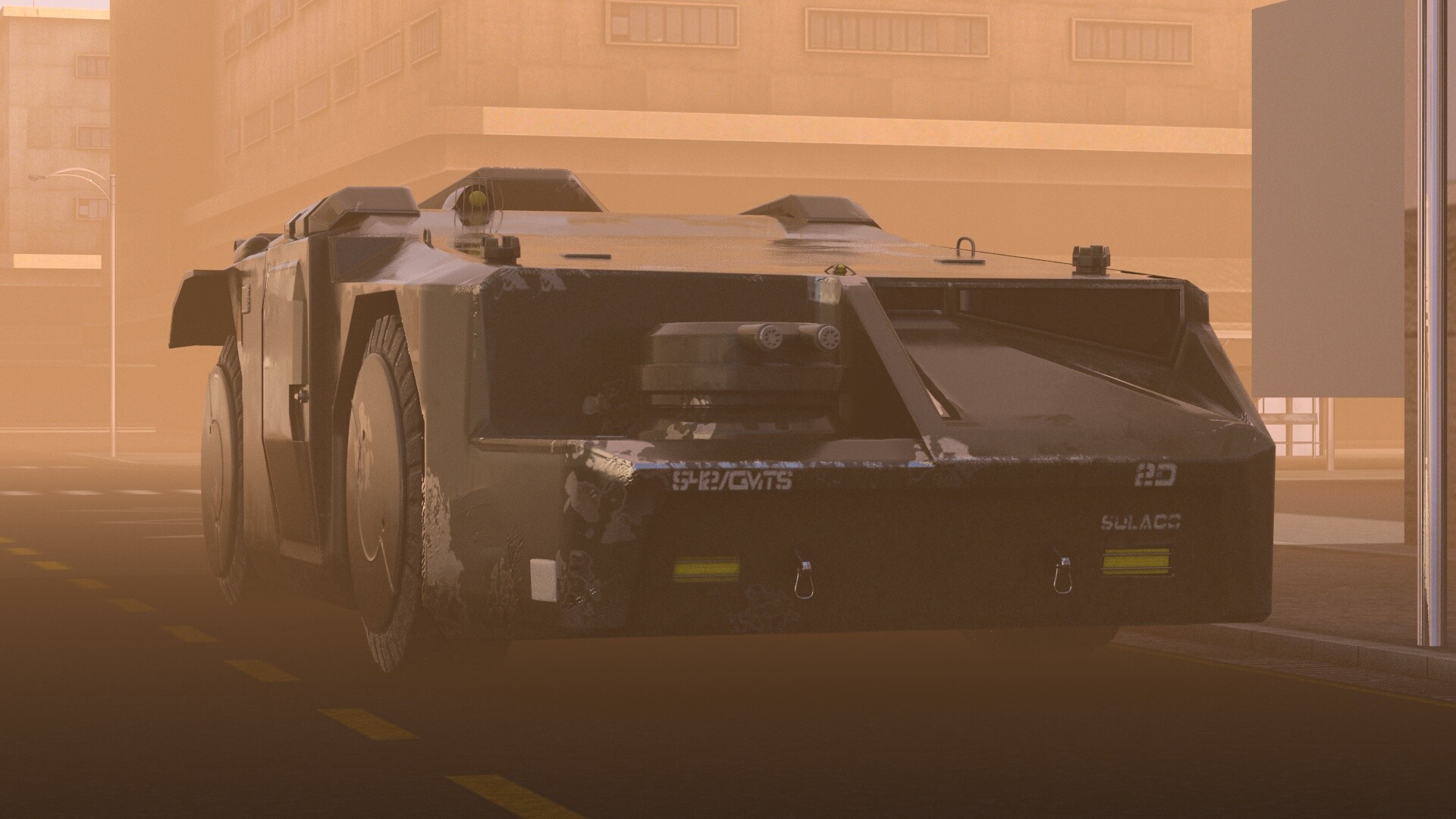 特撮 ALIENS ARMOR PERSONNEL CARRIER Daniel Nuñez - Alien's M577 Armored Personnel Carrier