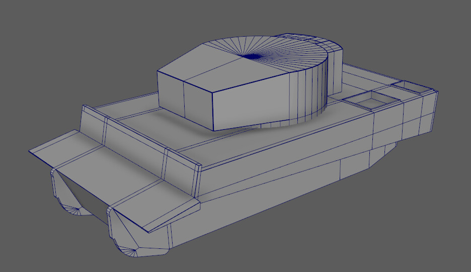 Only Main Hull and Turret Body