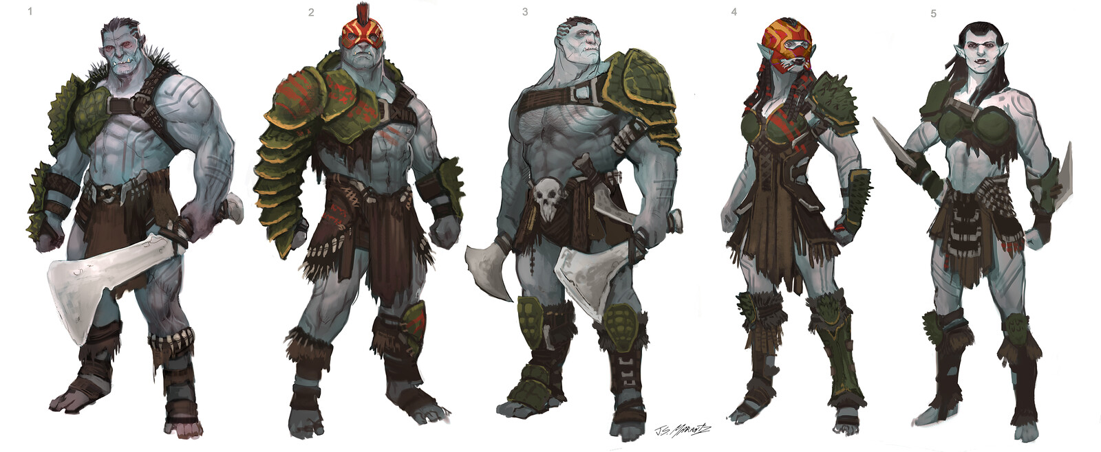 OGRE Designs for a Canceled Game