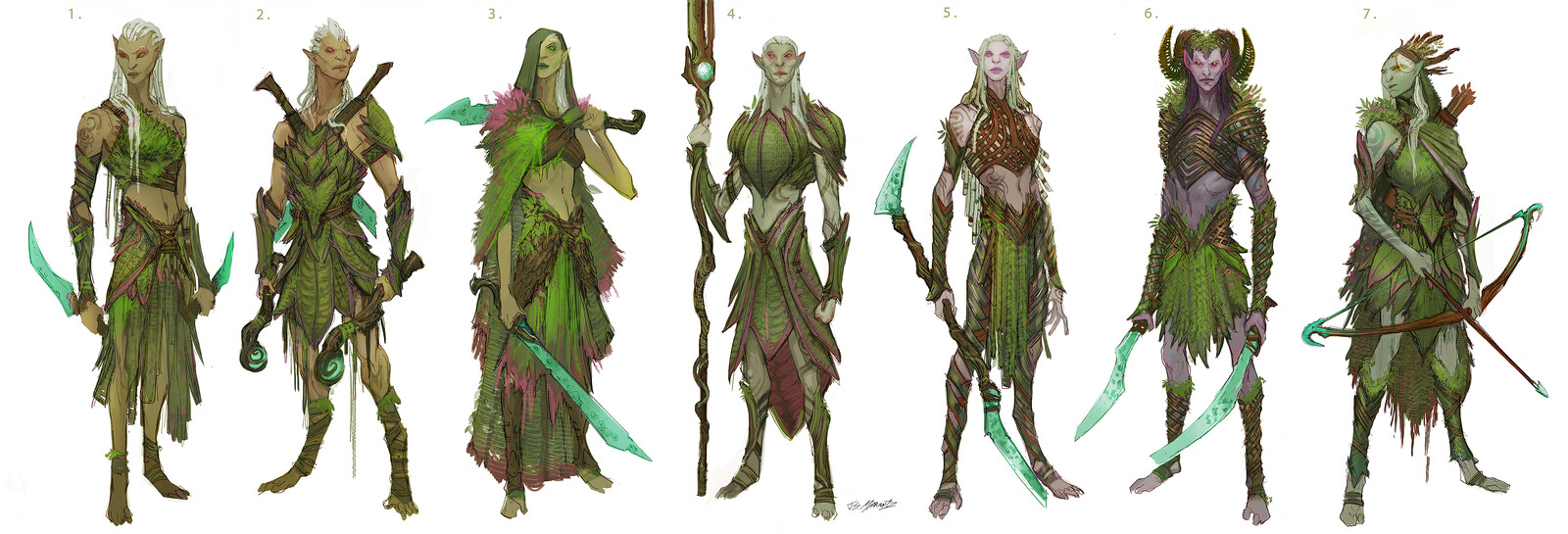 Elf Designs for Canceled Game