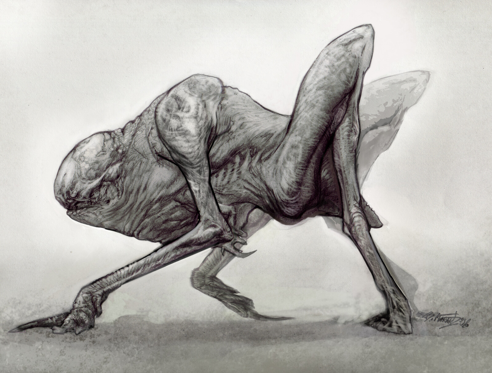 The Burrowers: Creature Designs