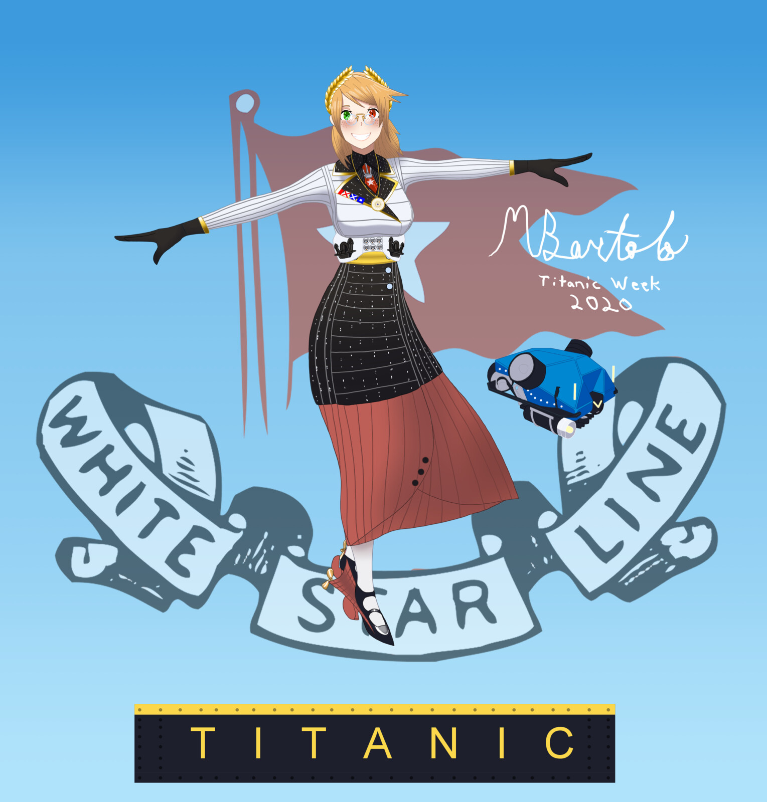 Artstation R M S Titanic 108th Anniversary Marcus Bartolo