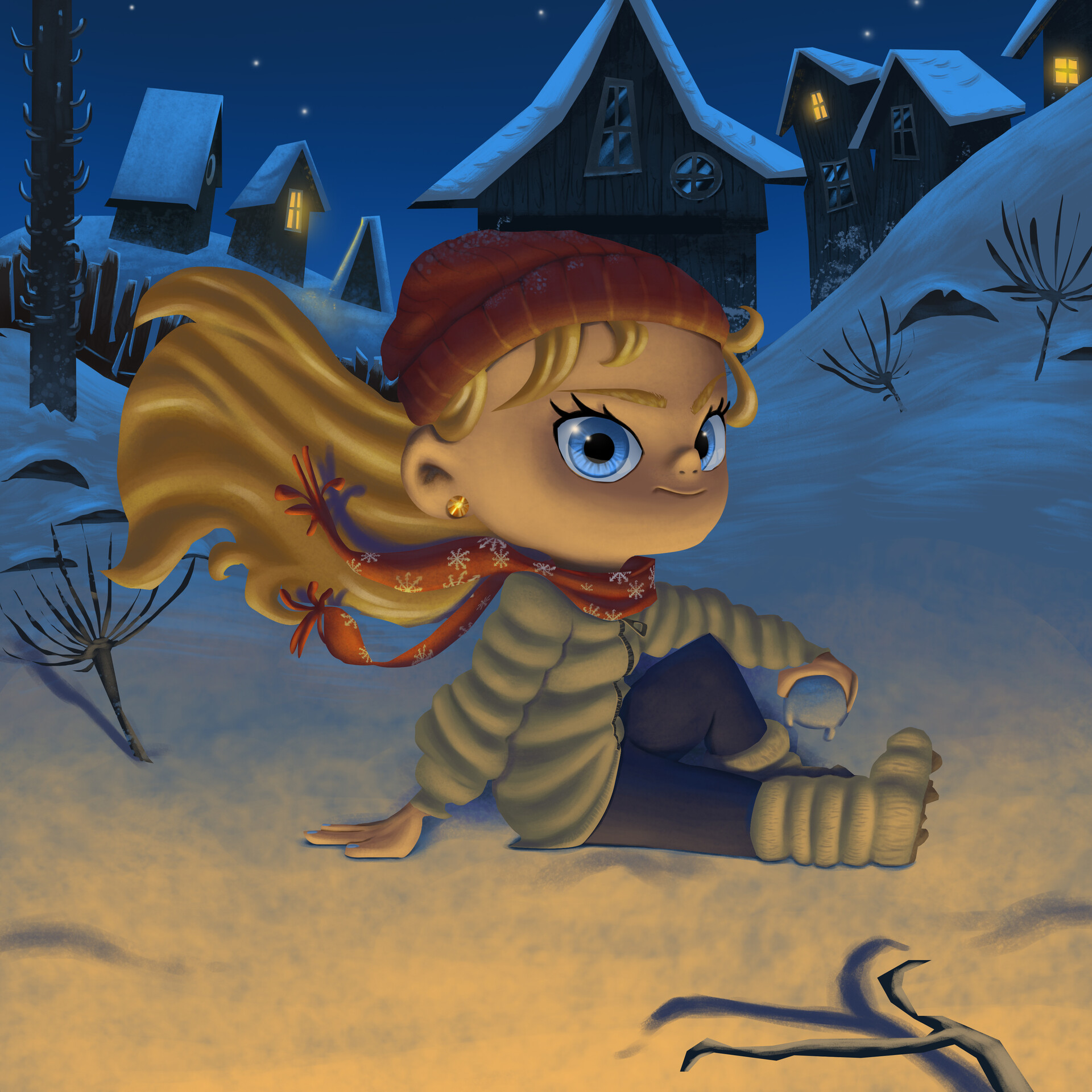 Artstation Let It Snow Samuel Reis