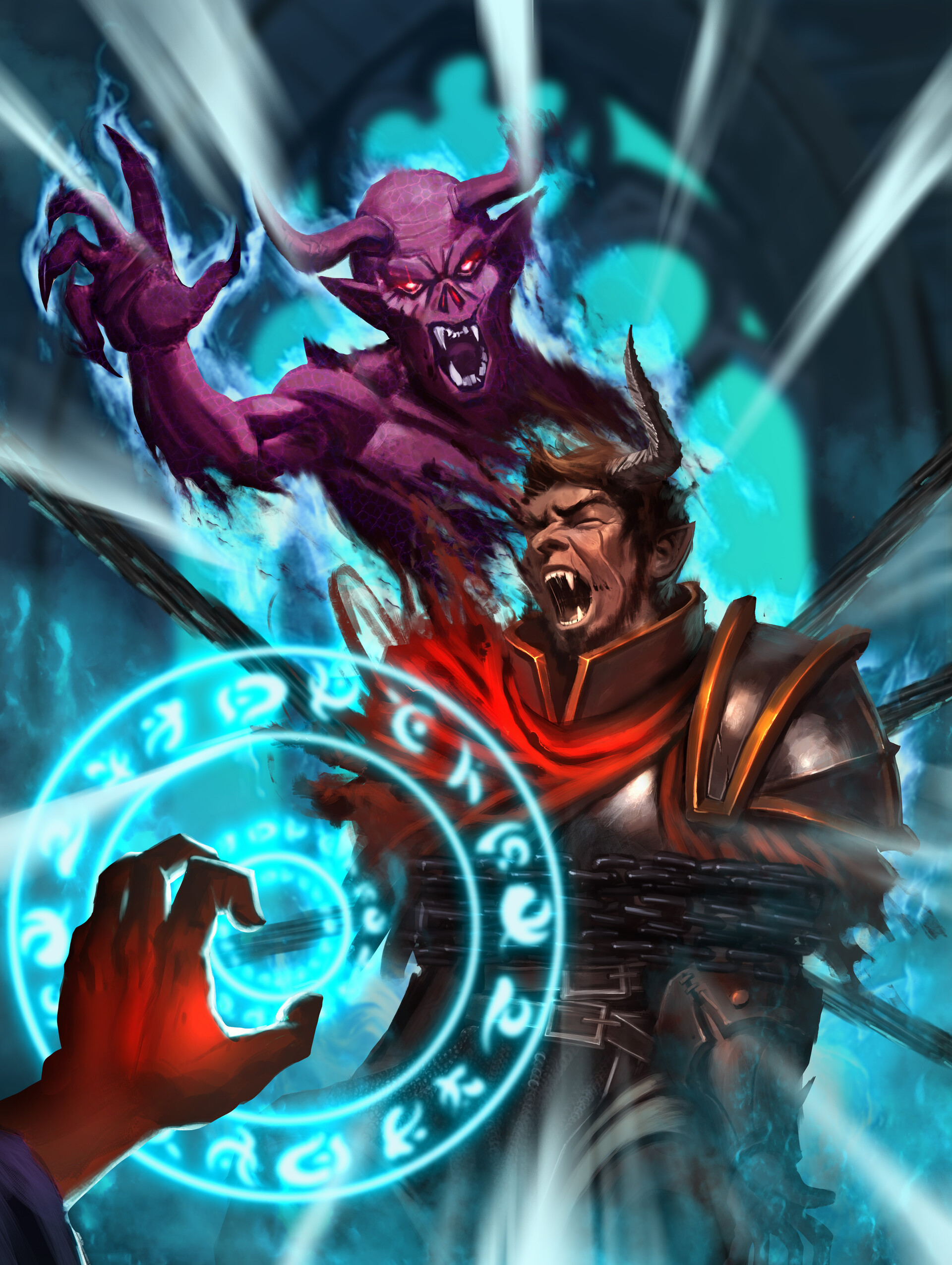 ArtStation - Gods Unchained cards art