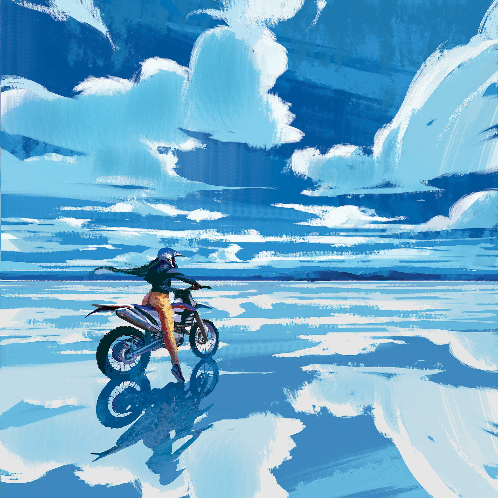 Artstation The Infinite Ride Marta Danecka Next painting from the series i was working on recently! artstation