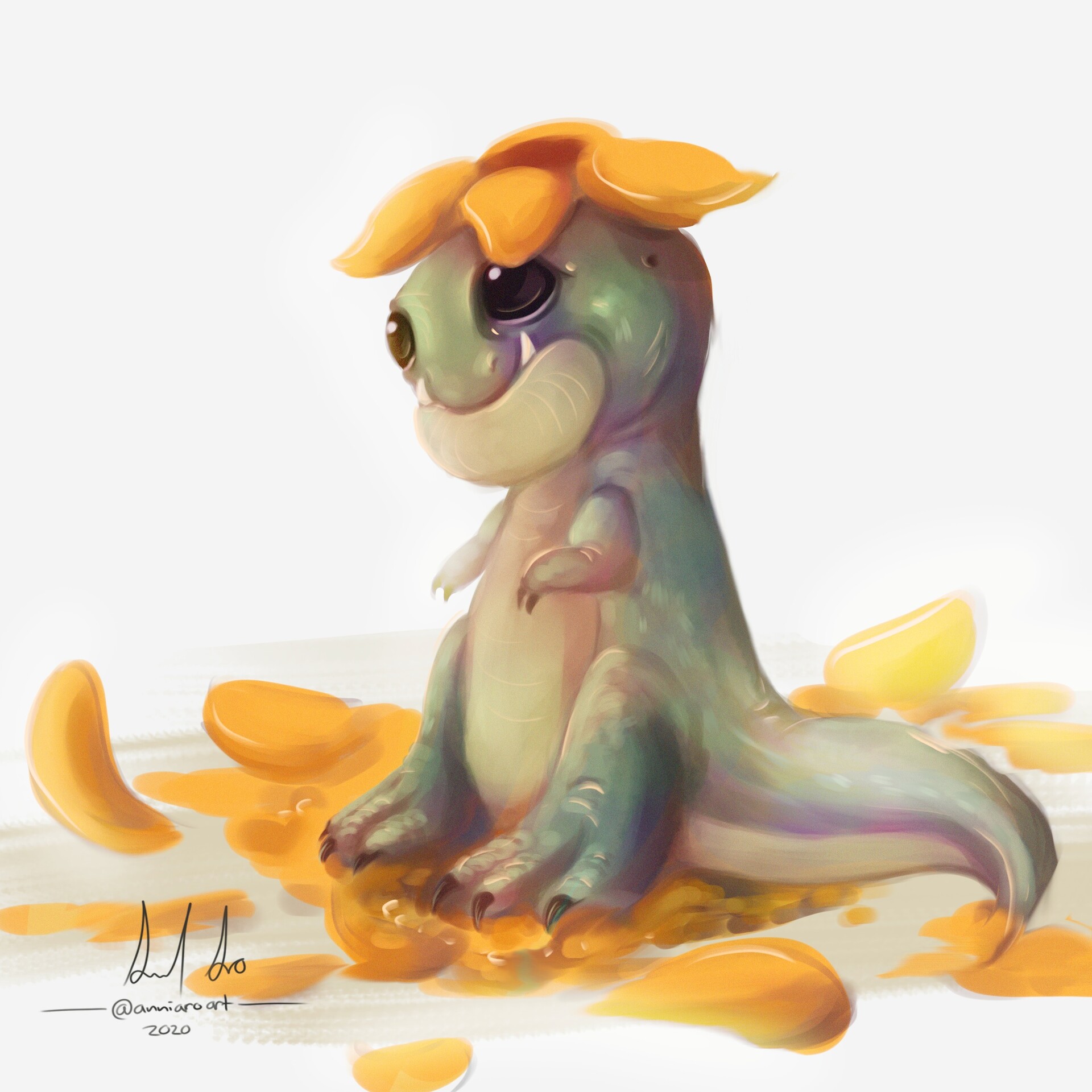 Artstation Baby T Rex Anni Aro