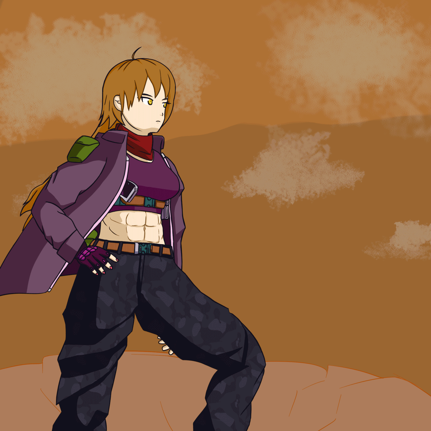 artstation hair flow practice young dong hao