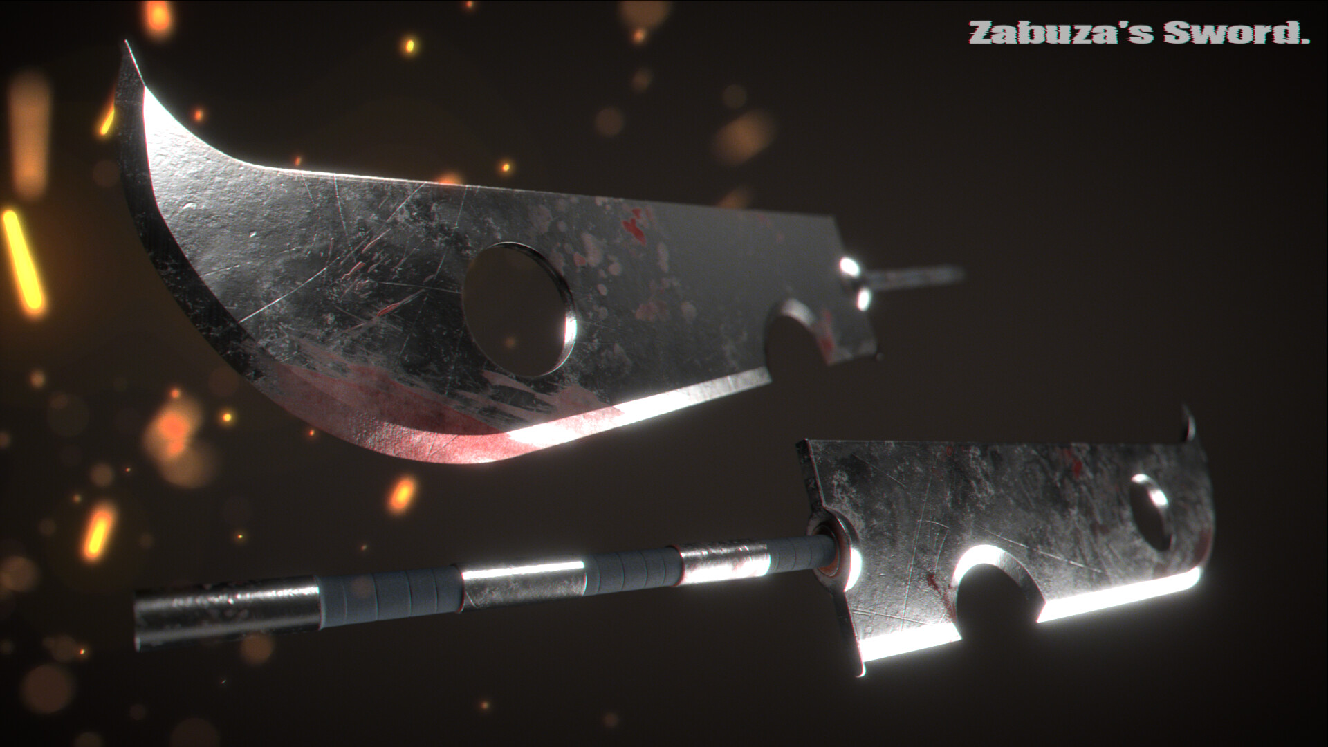 ArtStation - Zabuza's Sword