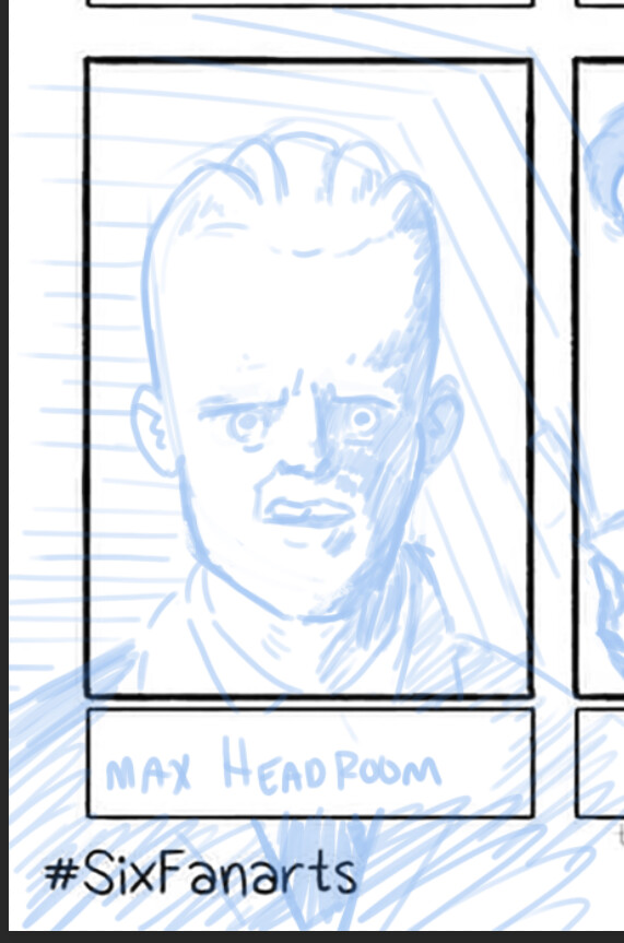 Extra sketch not chosen for the final. 
