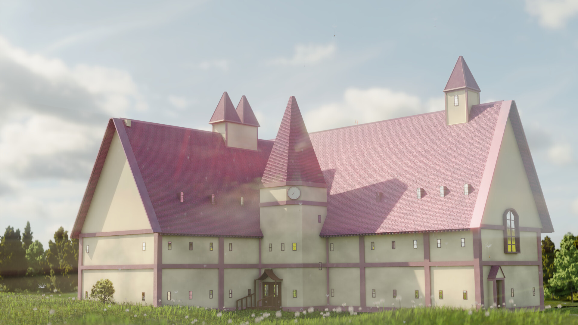 Artstation Grace Field House Thanasis Ioranidis