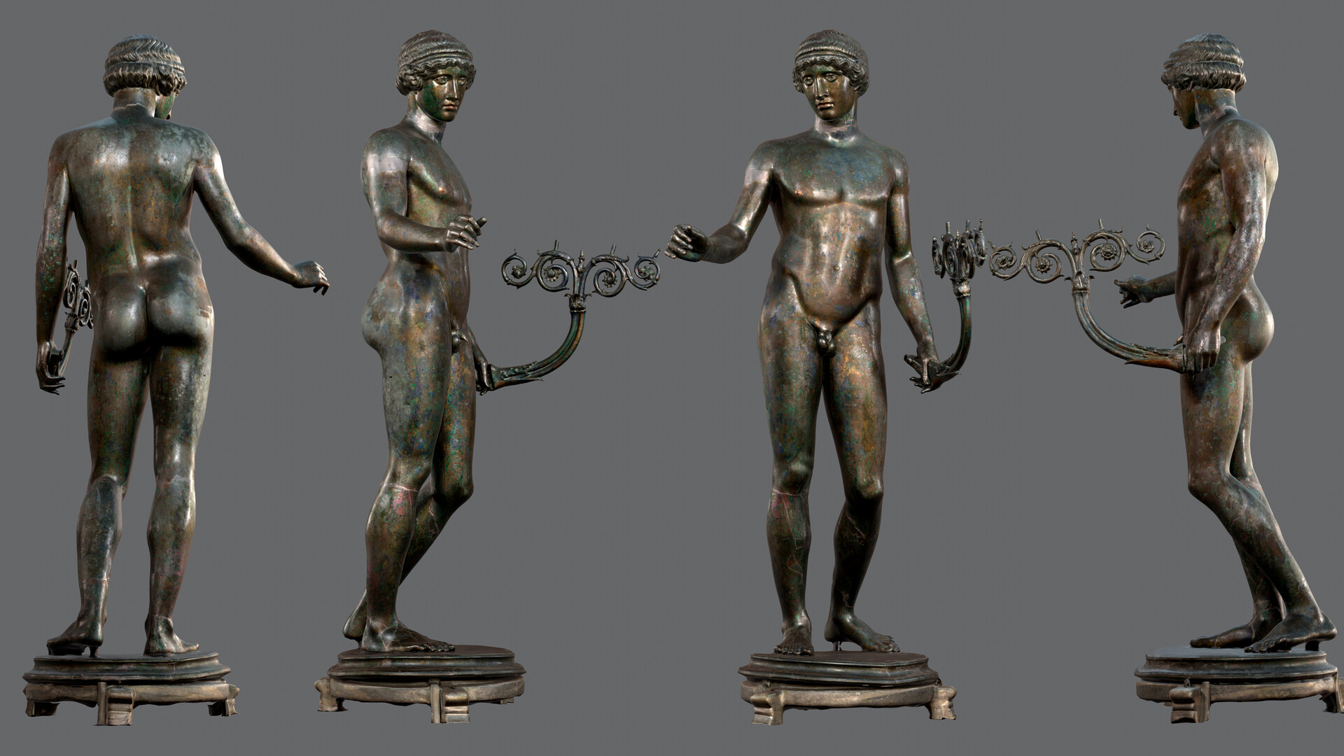 ephebe ArtStation - Ephebe from Pompeii (Bronze)